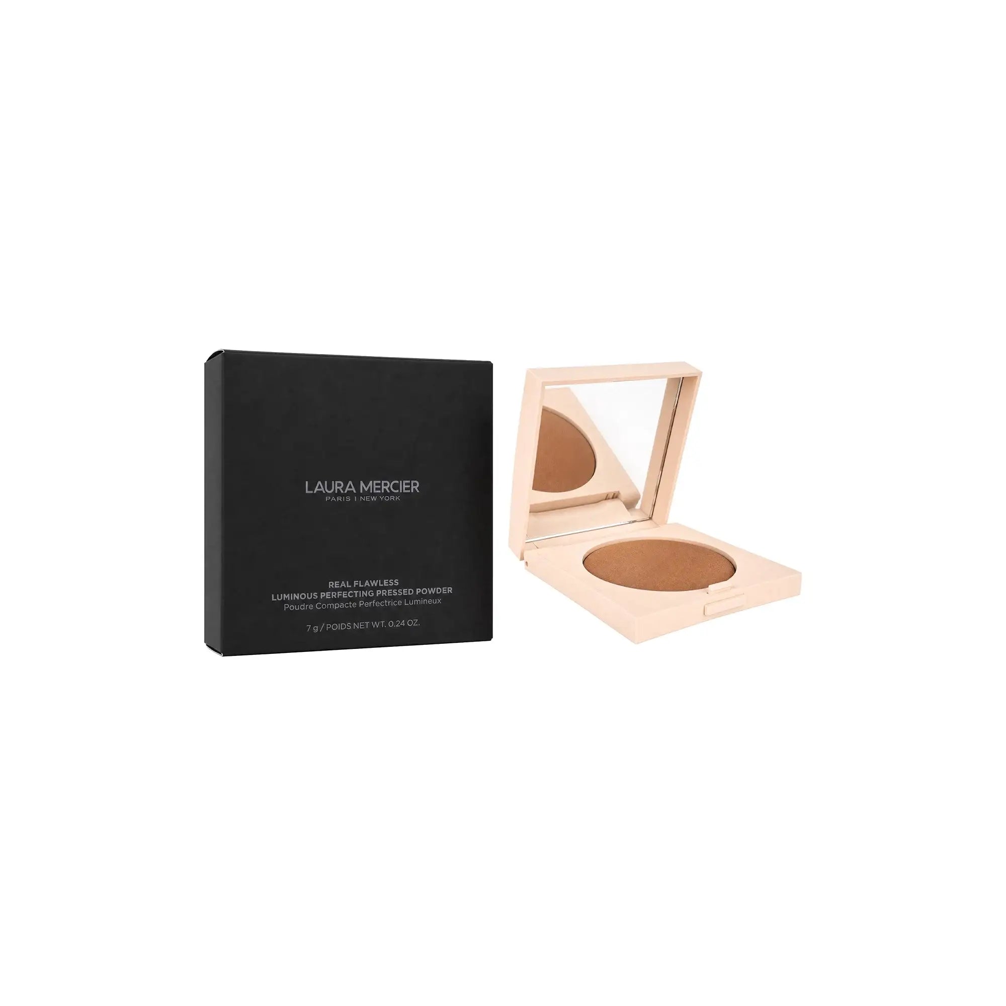 61229-Laura Mercier Real Flawless Luminous Powder-Translucent Deep +1