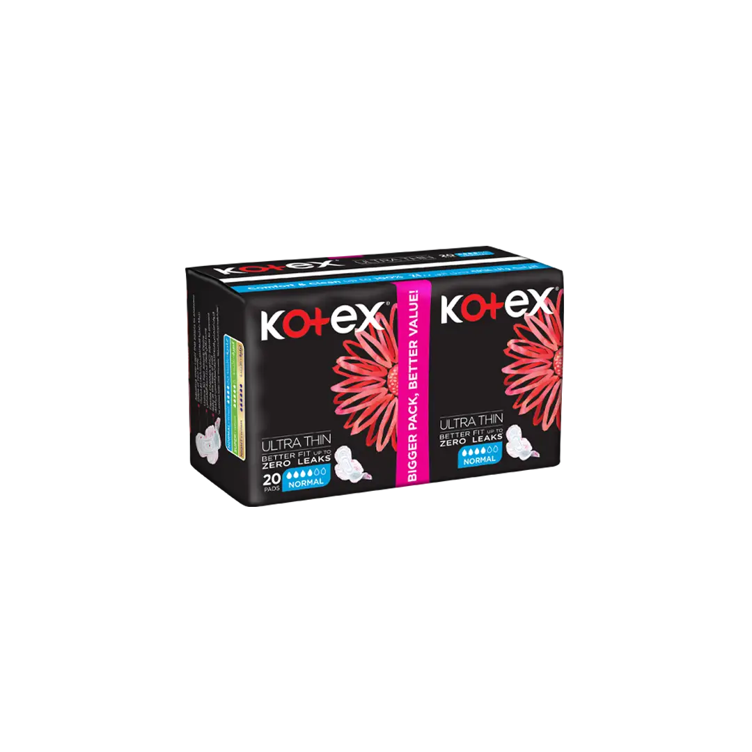 41071-Kotex Ultrathin Normal Wings 16X20Pads