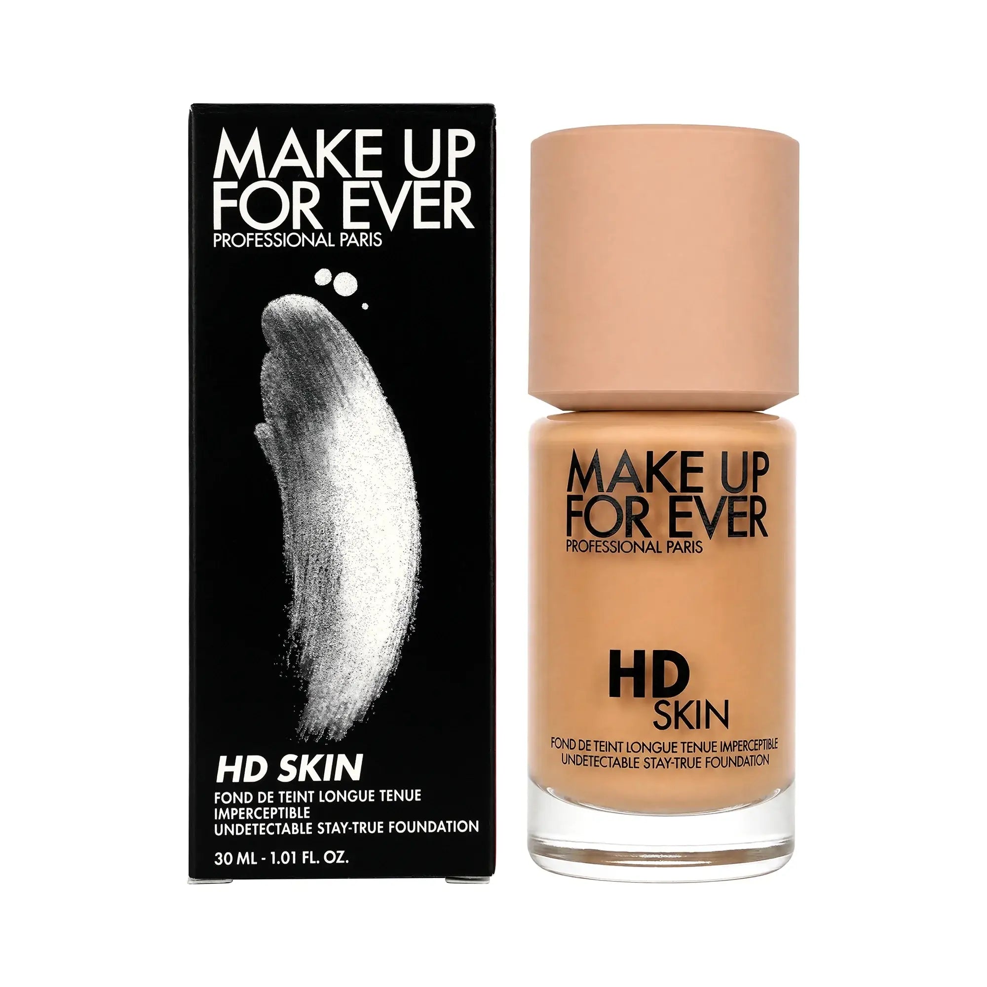 61233-Make Up For Ever HD Skin Foundation 2Y32 30ml-Warm Caramel +7