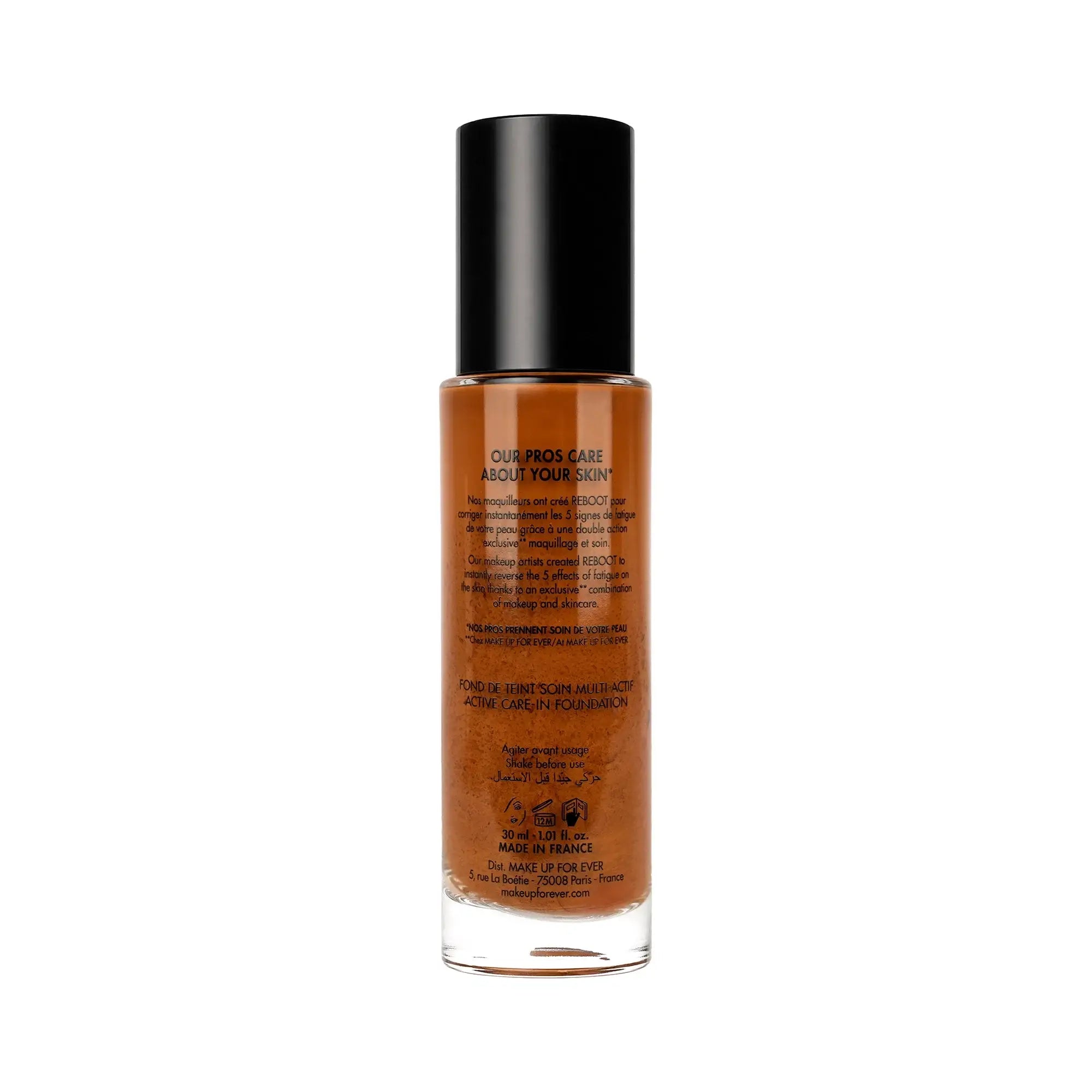 61235-Make Up For Ever Reboot Active Care-In-Foundation Y528 30ml +1