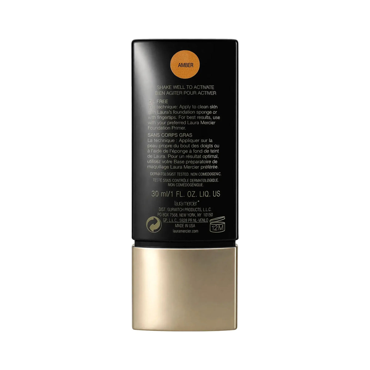 61240-Laura Mercier Smooth Finish Flawless Fluide 30ml-Amber +1