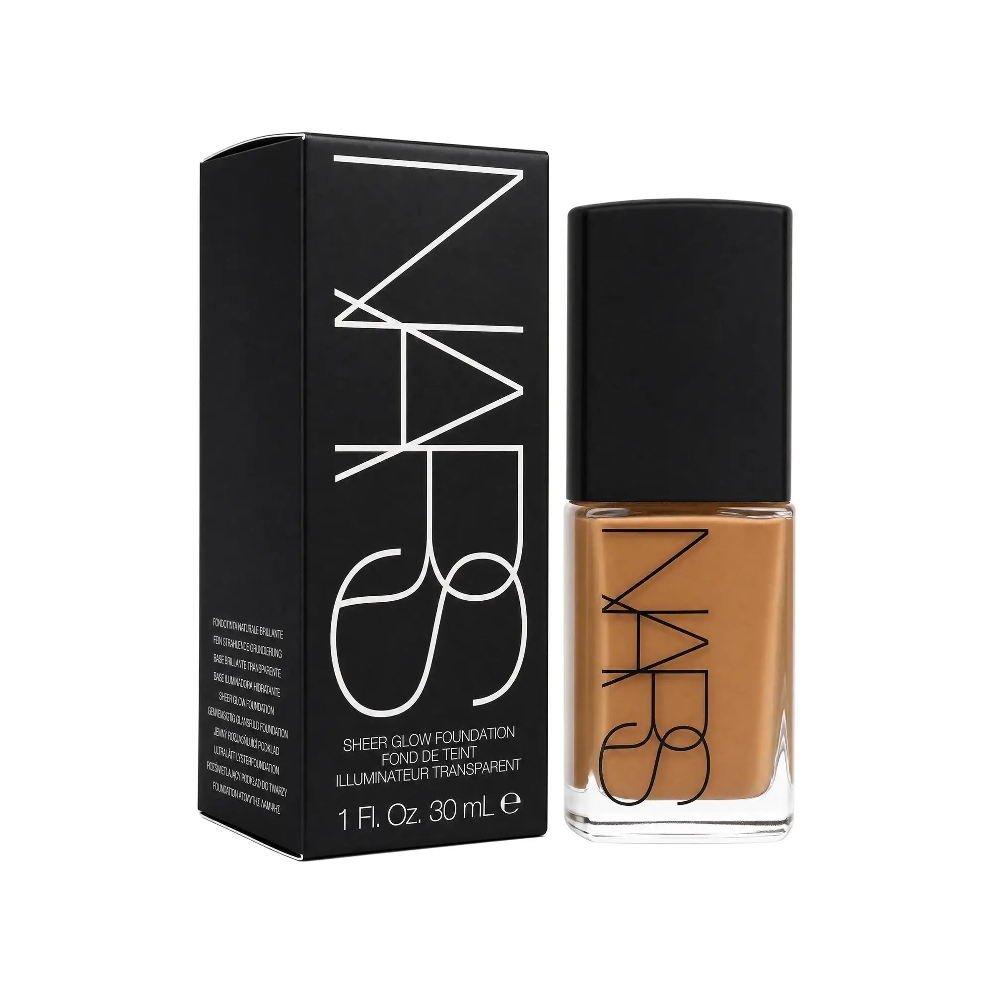 61247-Nars Sheer Glow Foundation Med/Dark 2.6 Huahine 30ml-4871 +8