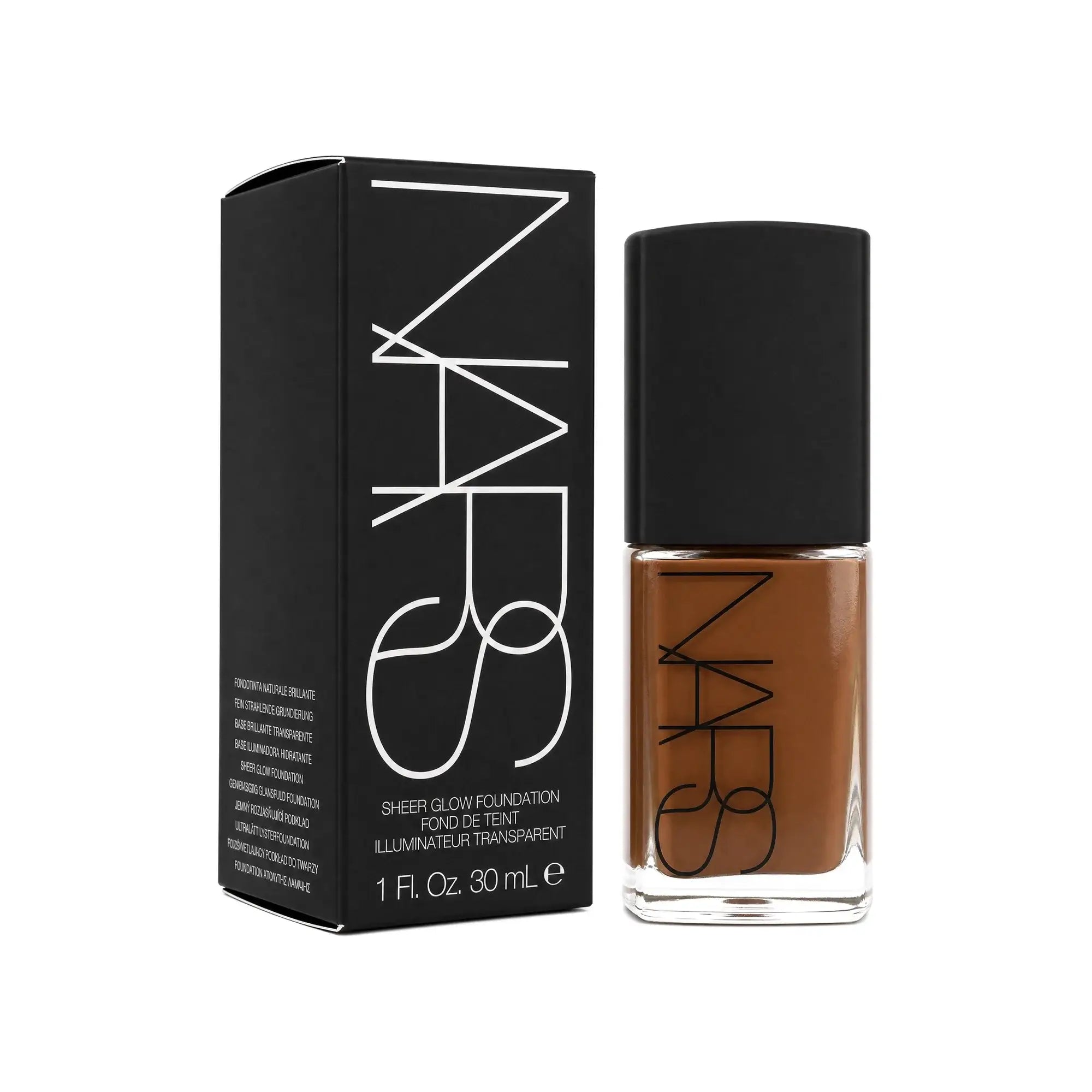 61248-Nars Sheer Glow Foundation Dark 3 Iguacu 30ml-4879 +8