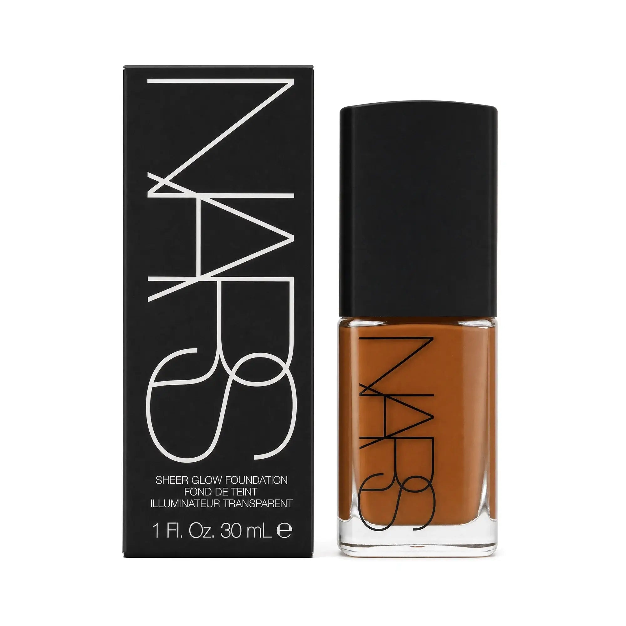 61249-Nars Sheer Glow Foundation Med/Dark 5 Marquises 30ml-4876 +7