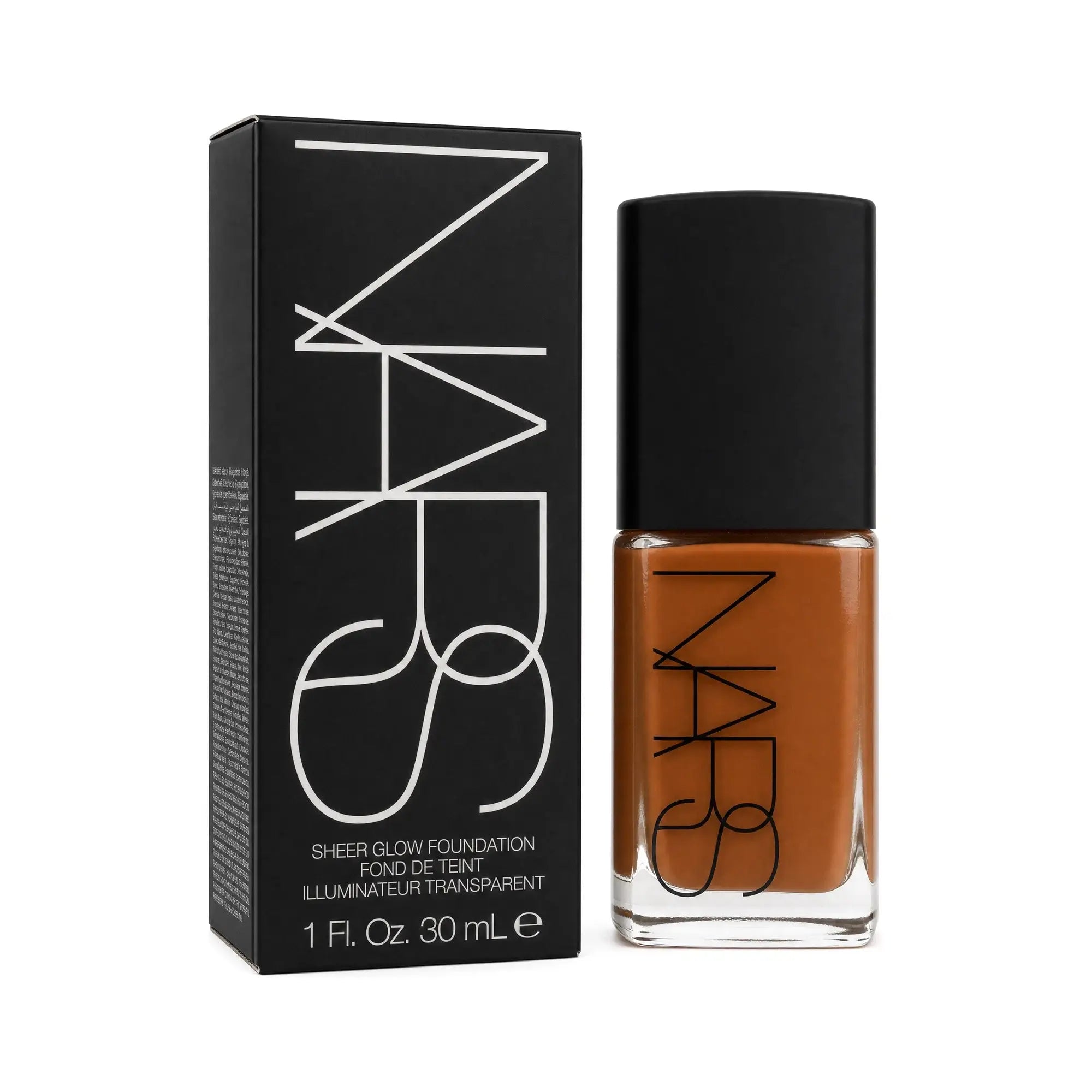 61249-Nars Sheer Glow Foundation Med/Dark 5 Marquises 30ml-4876 +8