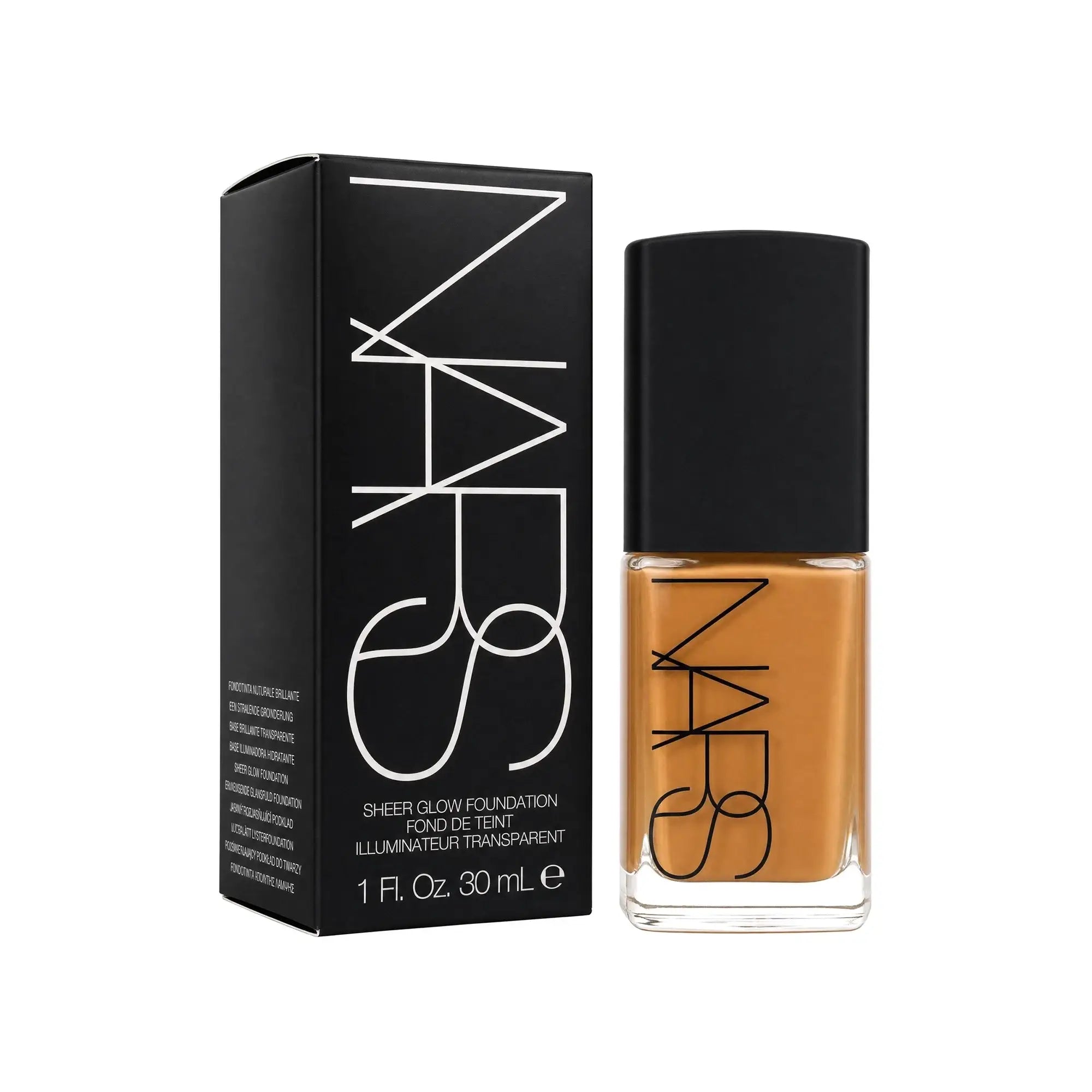 61250-Nars Sheer Glow Foundation Med/Dark 2.3 Moorea 30ml-4870 +8