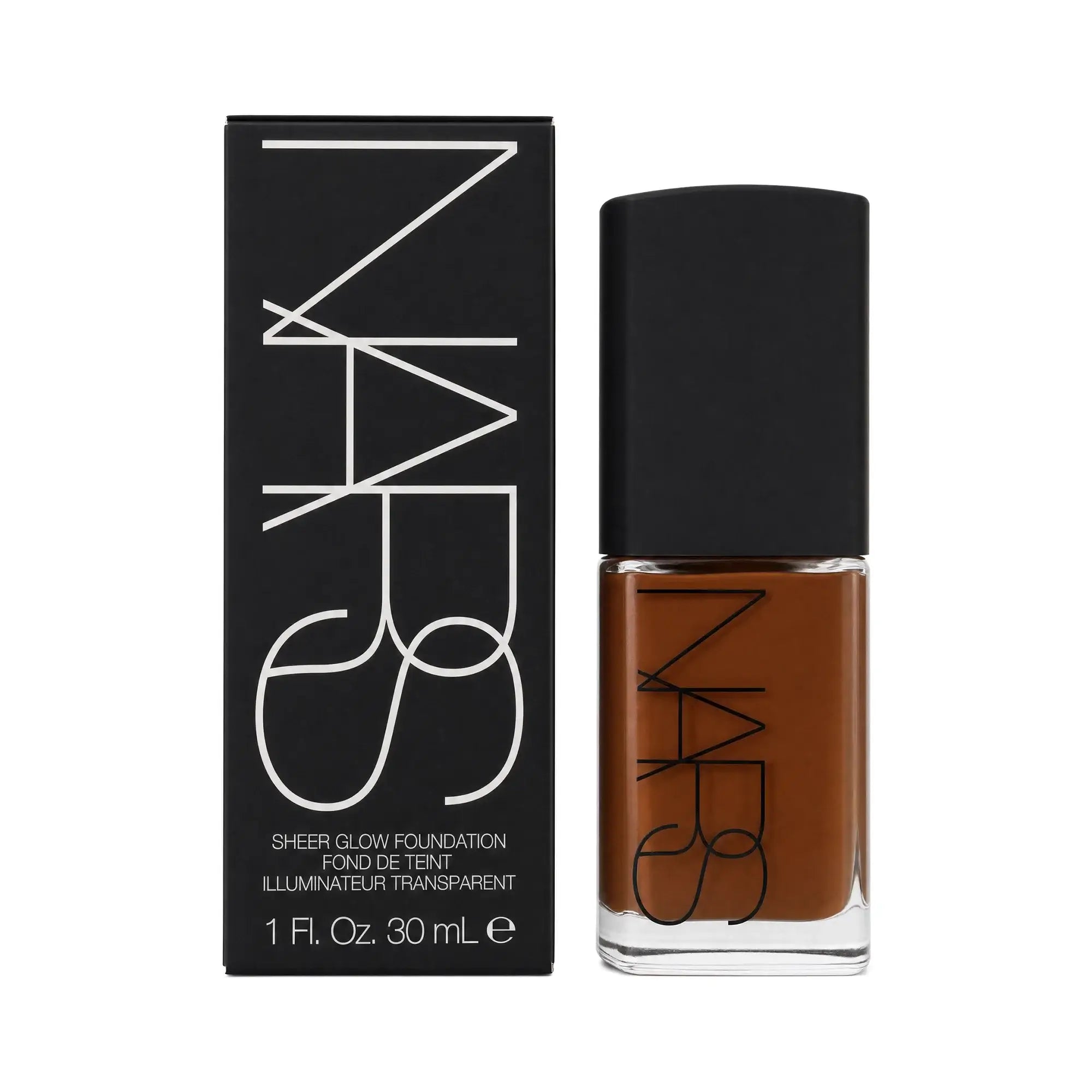 61251-Nars Sheer Glow Foundation Dark 4 Nambia 30ml-4880 +7