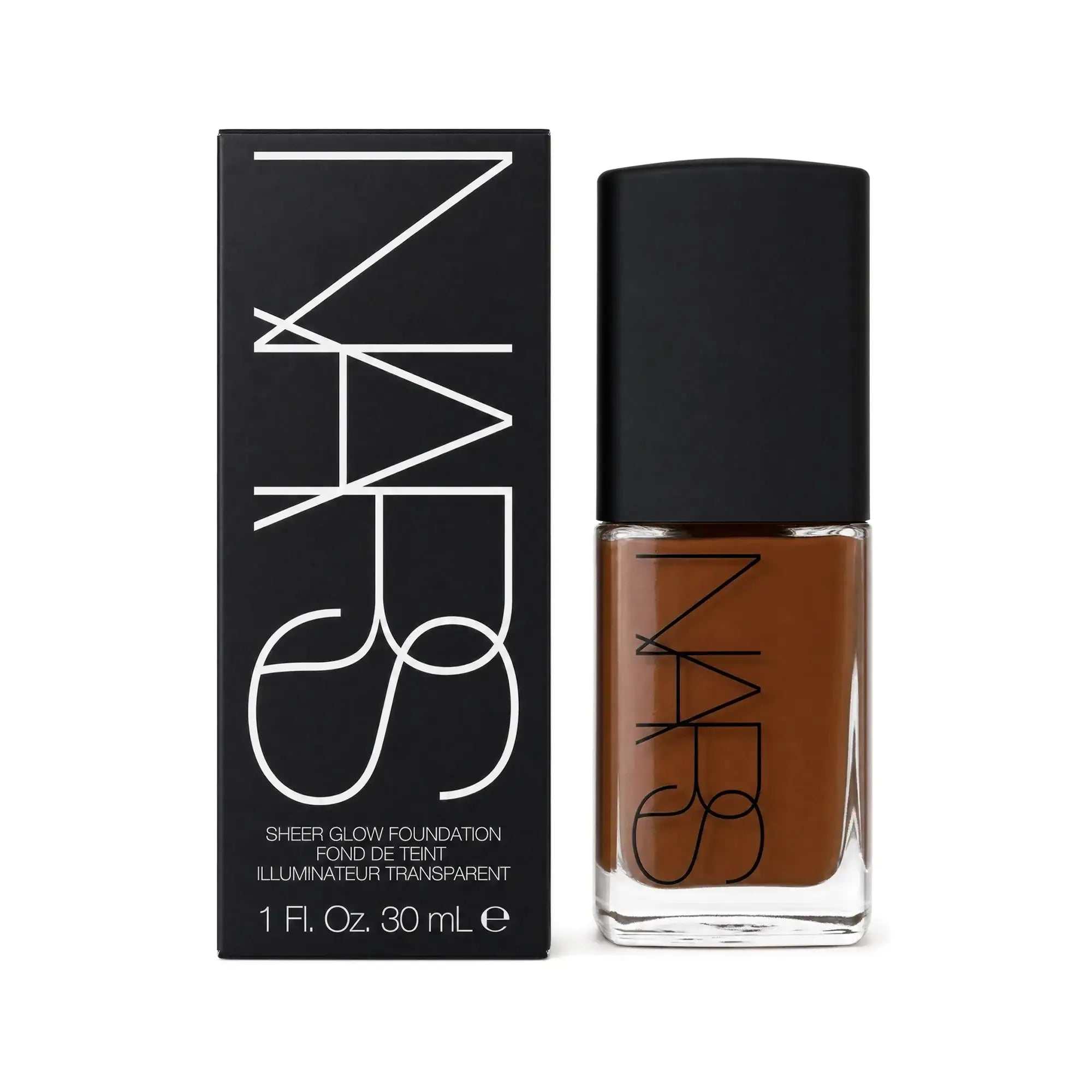 61252-Nars Sheer Glow Foundation Dark 2 New Caldonia 30ml-4878 +7