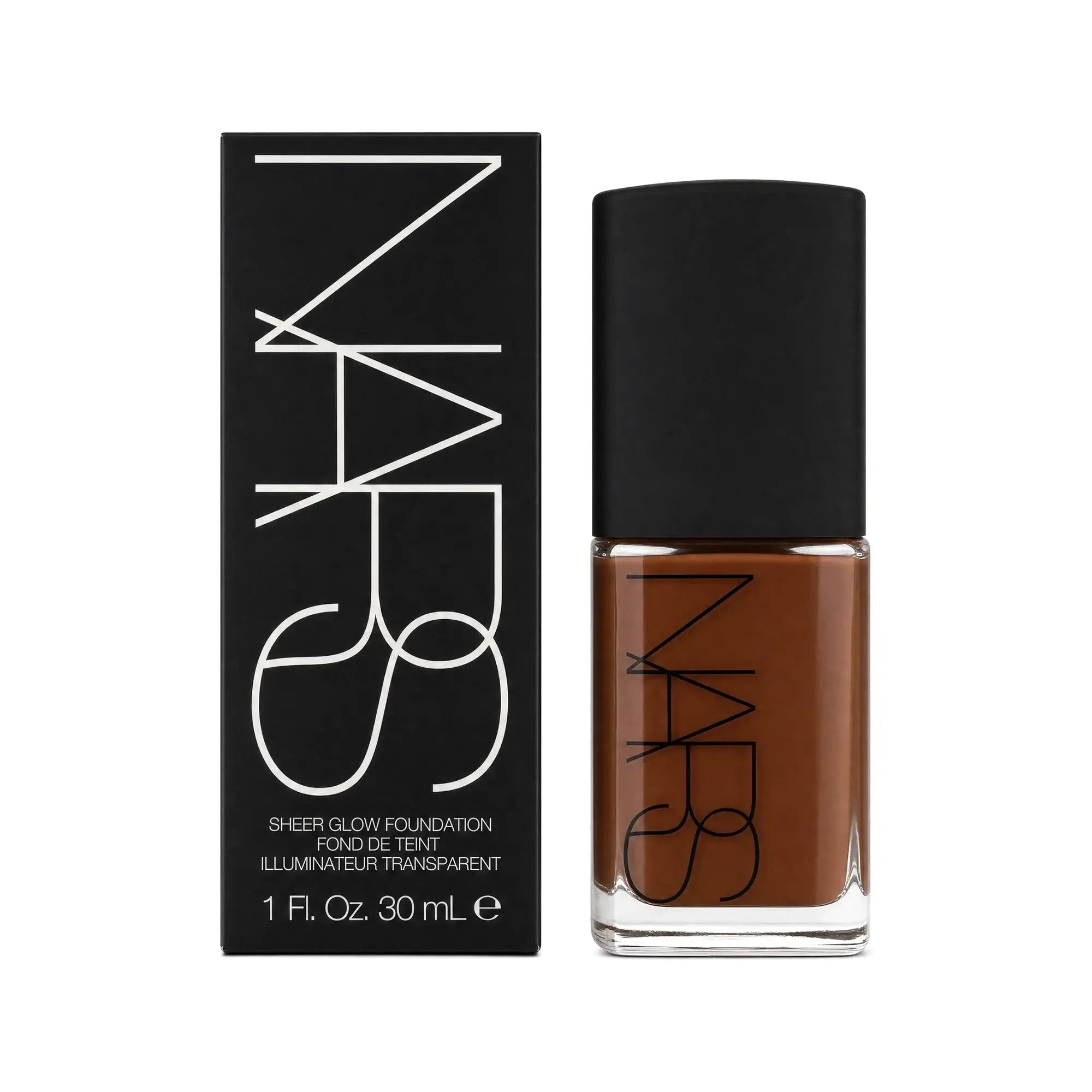 61253-Nars Sheer Glow Foundation Dark 5 Zambia 30ml-4881 +7