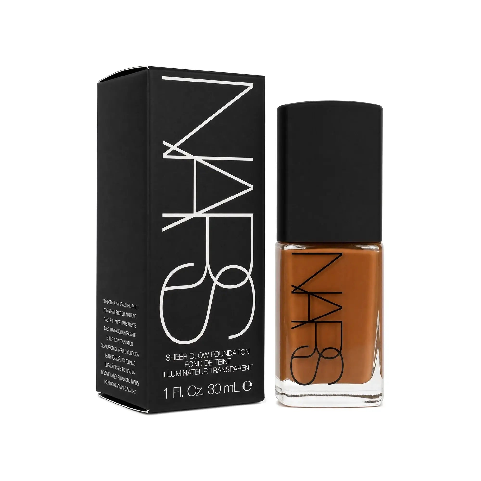 61253-Nars Sheer Glow Foundation Dark 5 Zambia 30ml-4881 +8
