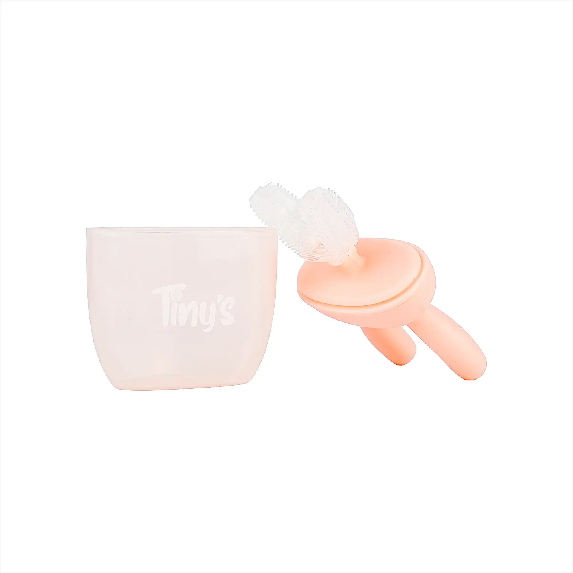 Tiny's 360 Silicone Toothbrush-Orange