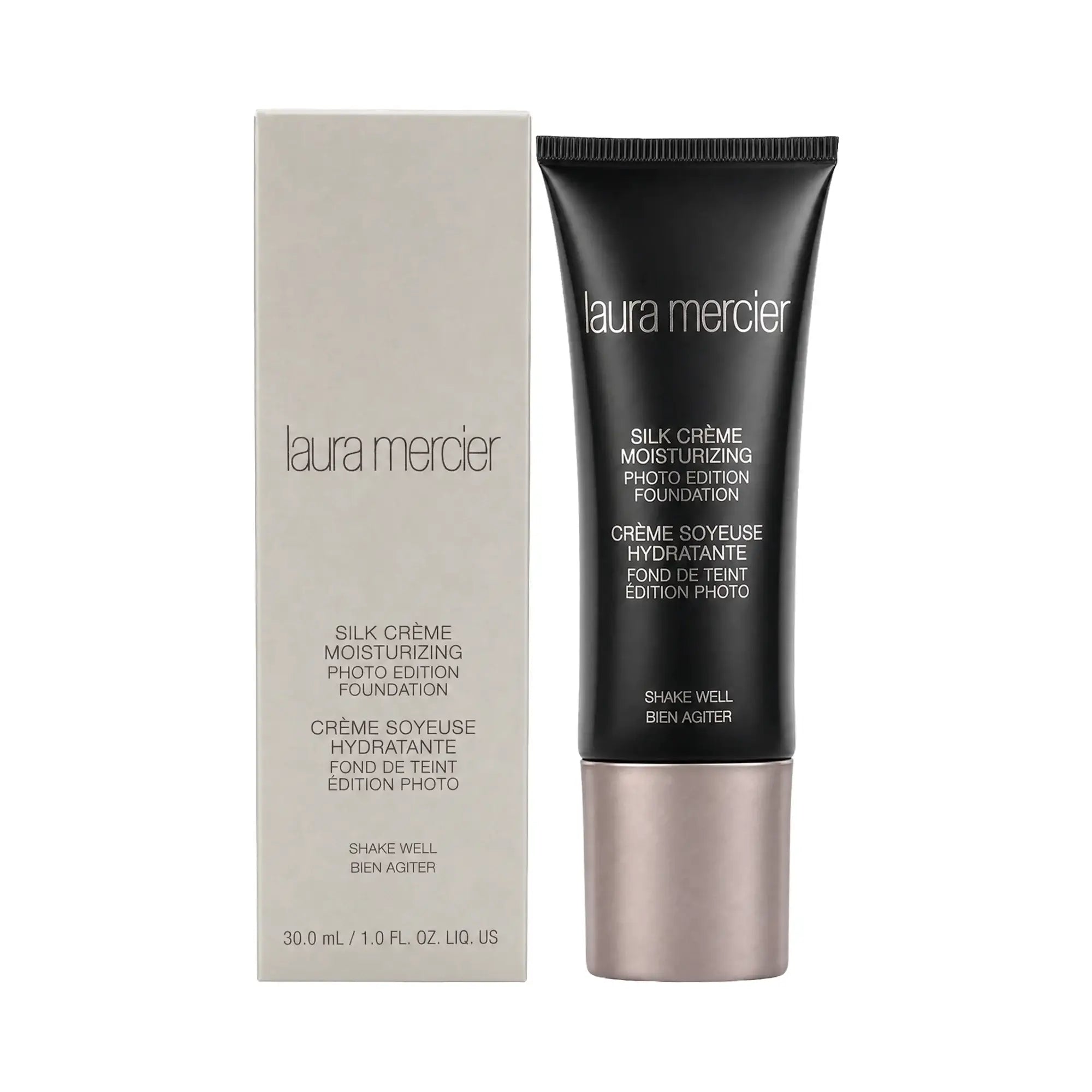 61287-Laura Mercier Silk Creme Moisturizer Foundation 30ml-Ecru +2