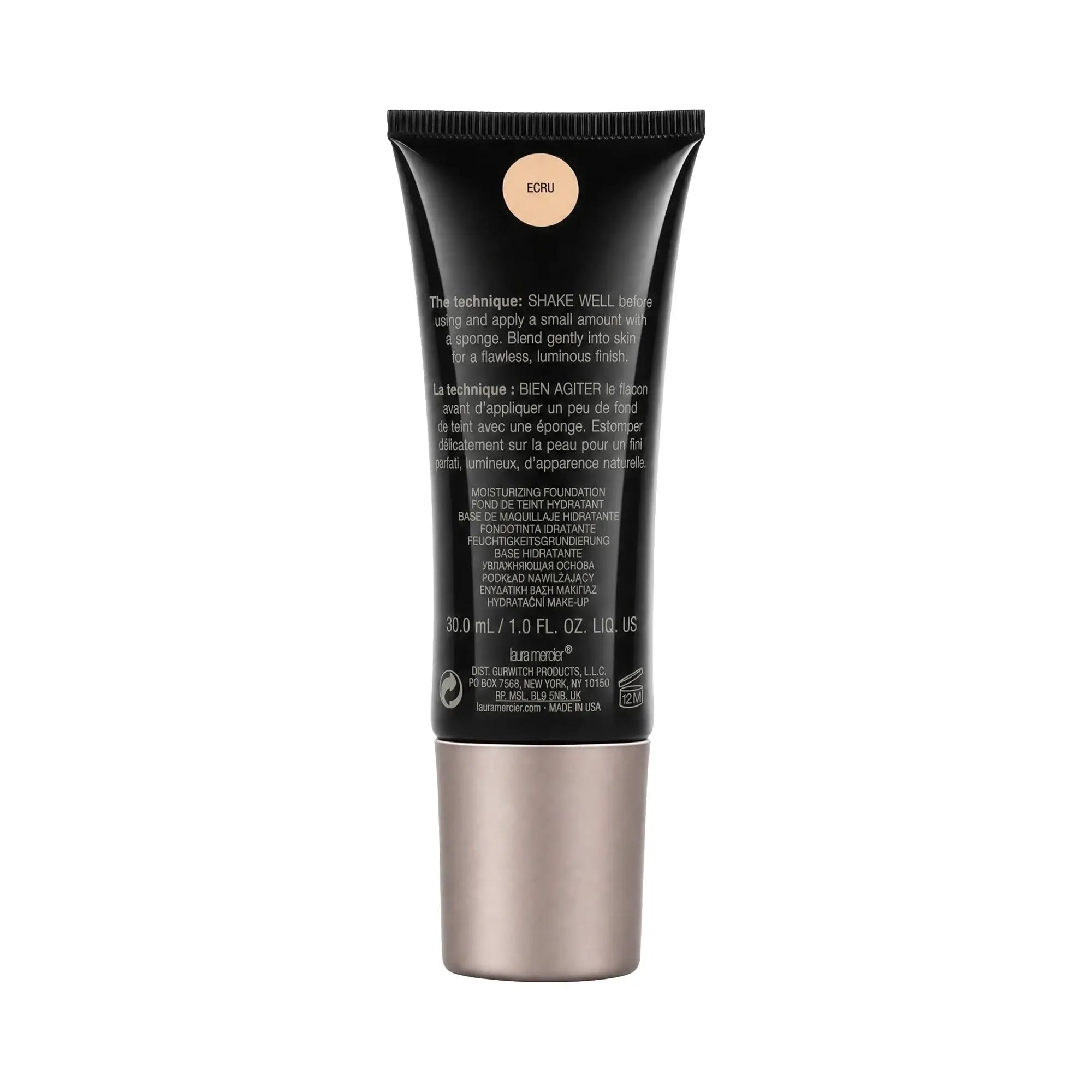 61287-Laura Mercier Silk Creme Moisturizer Foundation 30ml-Ecru +1