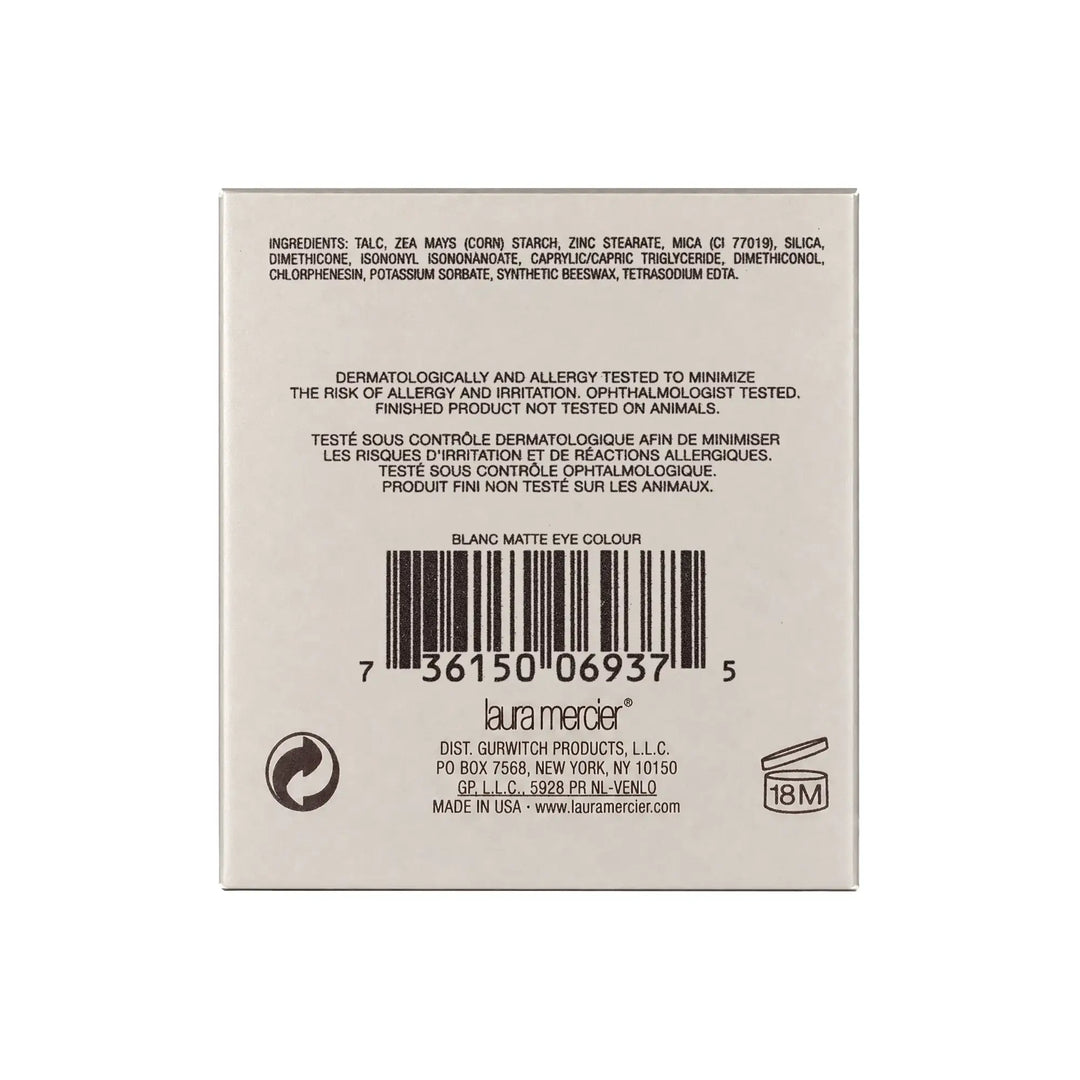 61299-Laura Mercier Matte Eye Colour-Blanc +3