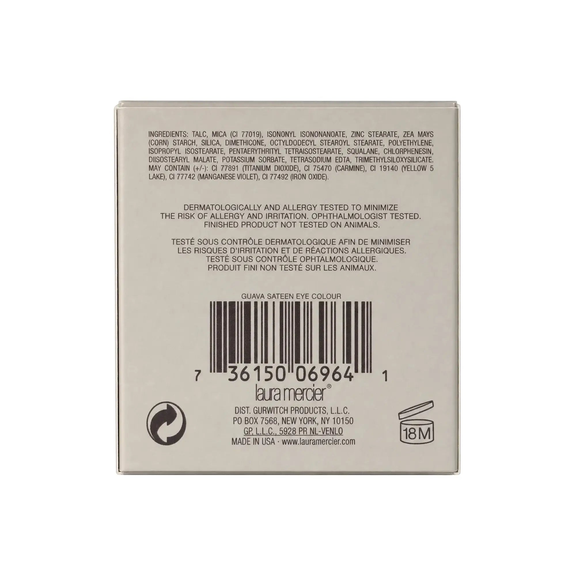 61307-Laura Mercier Sateen Eye Colour-Guava +3