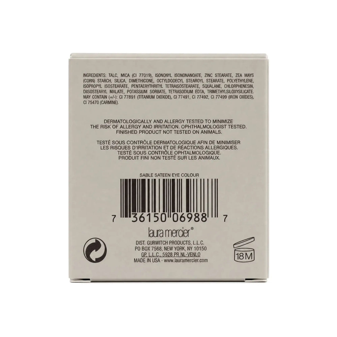61308-Laura Mercier Sateen Eye Colour-Sable +3