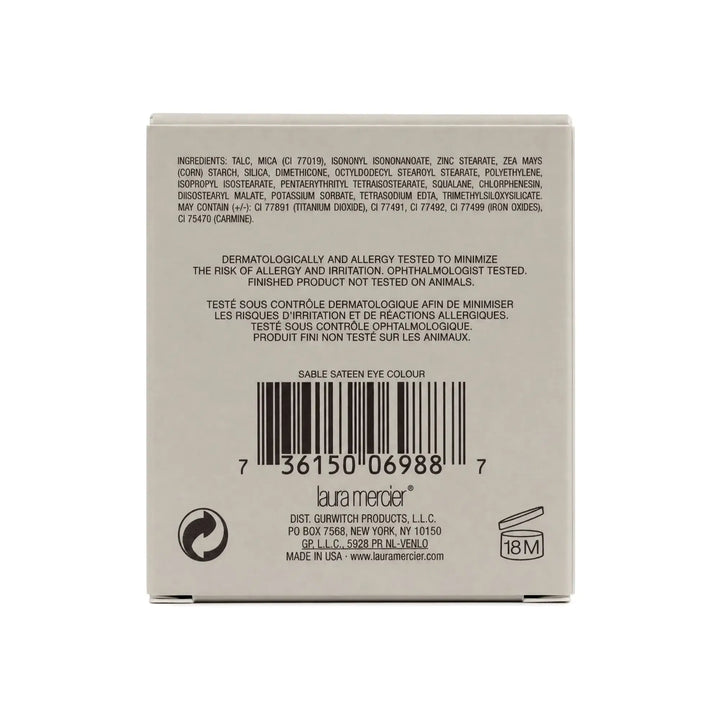 61308-Laura Mercier Sateen Eye Colour-Sable +3