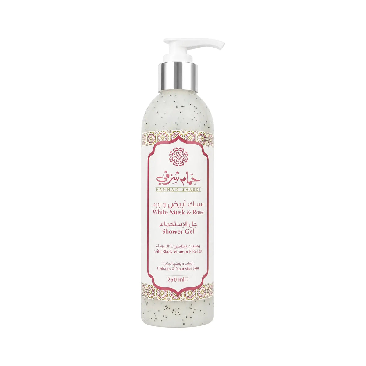 61364-Hammam Sharki White Musk & Rose Shower Gel 250ml