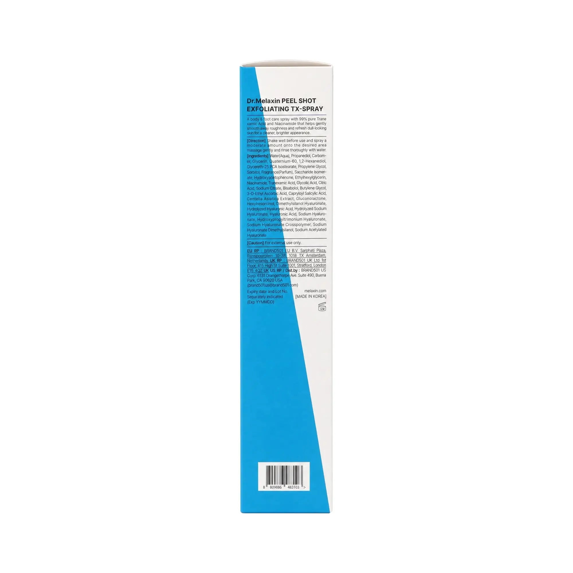 Dr.Melaxin Peel Shoot Exfoliating TX Spray 200ml