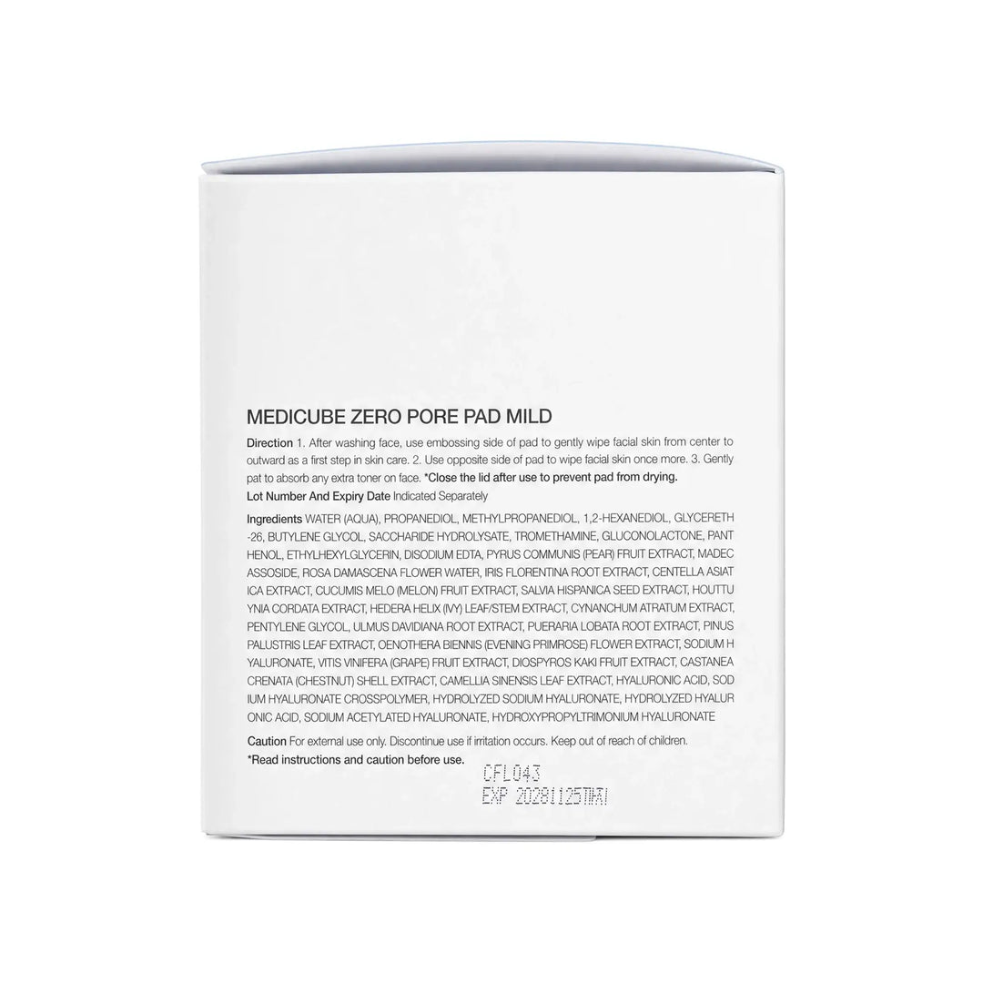 61373-Medicube Zero Pore Pad Mild 155g +4