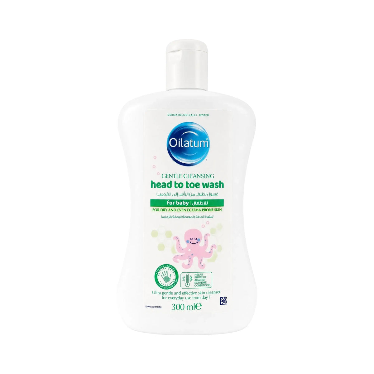 61378-Oilatum Baby Gentle Cleansing Head to Toe Wash 300ml