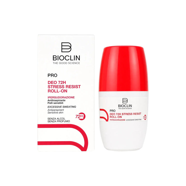 61383-Bioclin Deo 72H Stress Resist Roll On 50ml +1