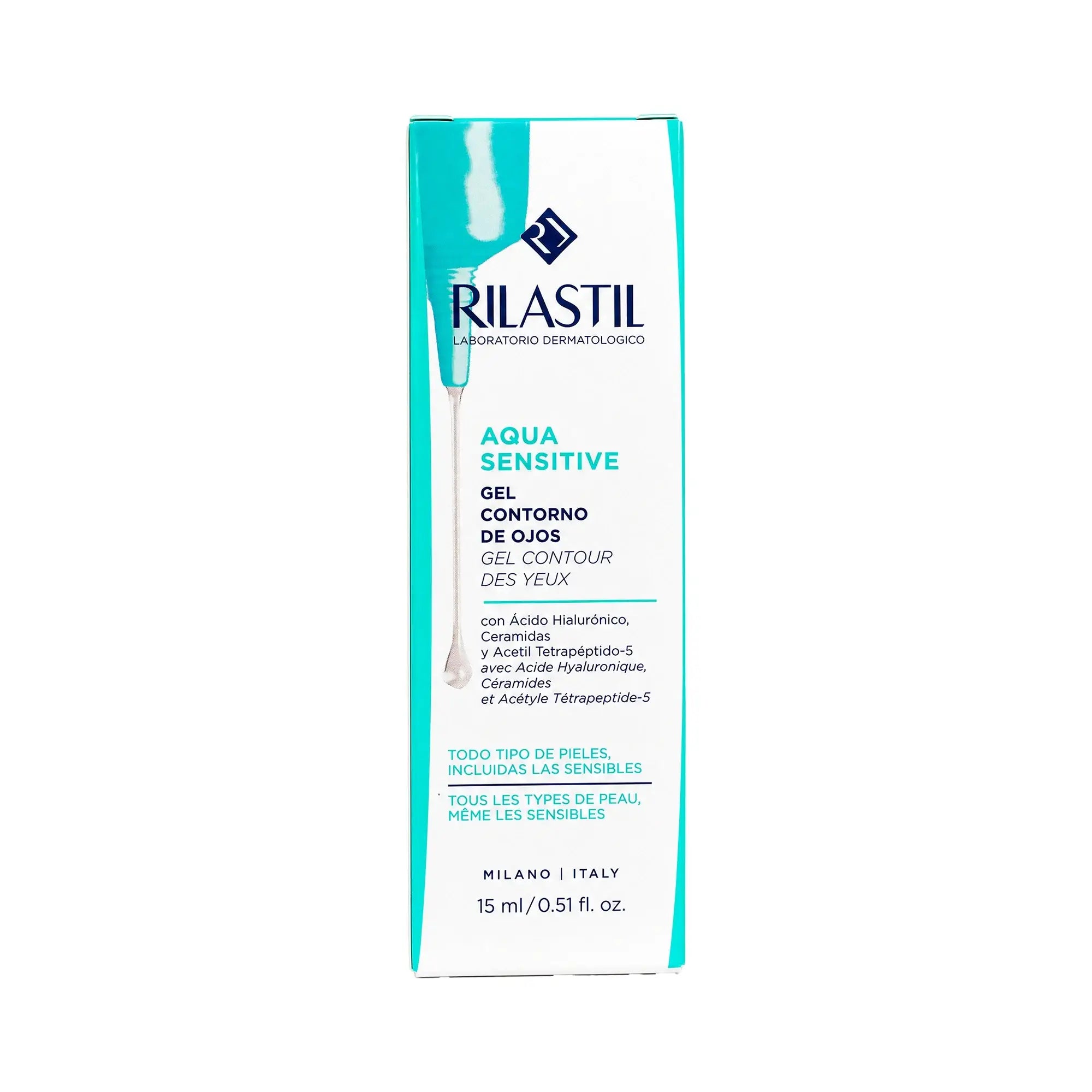 Rilastil Aqua Sensitive Eye Contour Gel 15ml