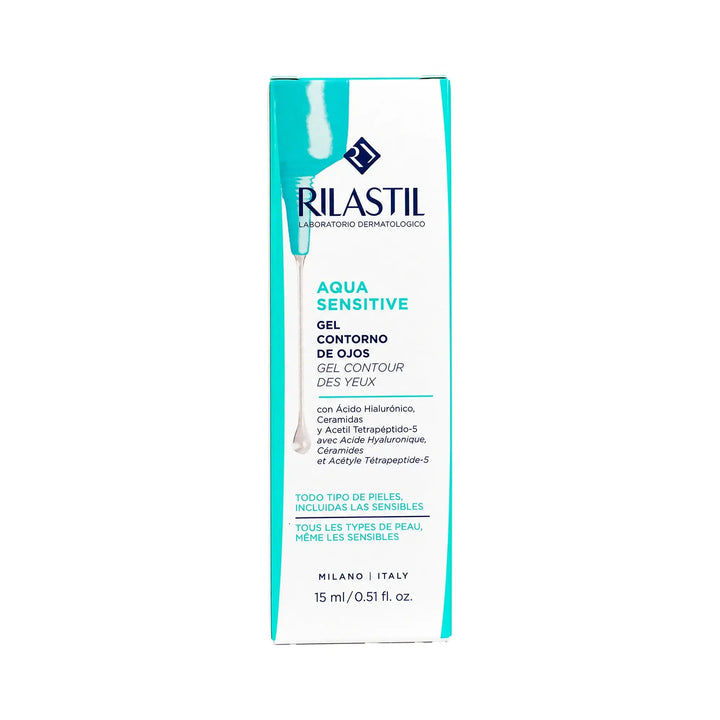 61386-Rilastil Aqua Sensitive Eye Contour Gel 15ml +3