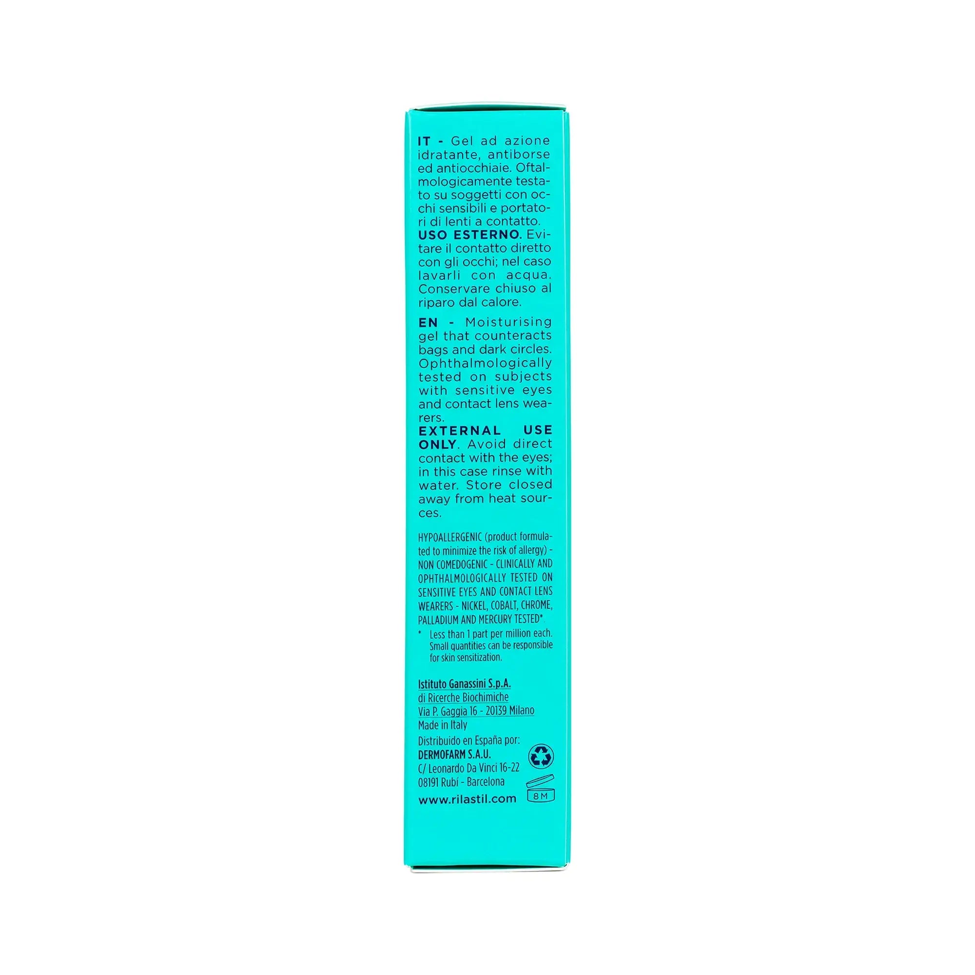 Rilastil Aqua Sensitive Eye Contour Gel 15ml