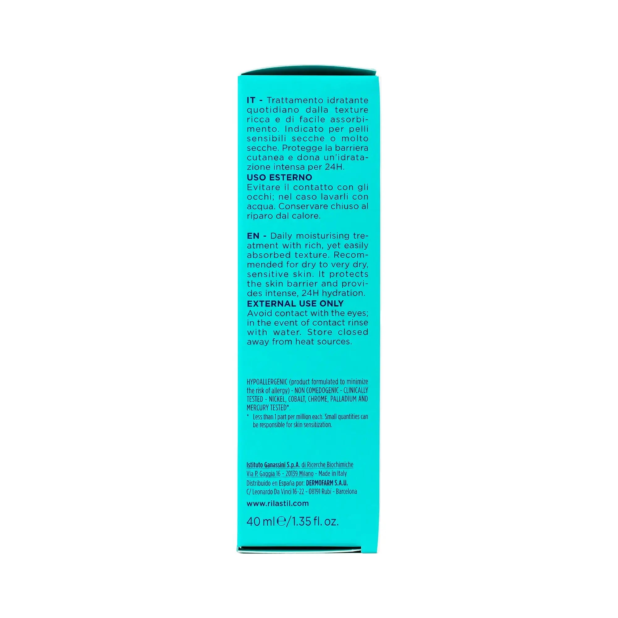 Rilastil Aqua Sensitive Crema Rica 40ml