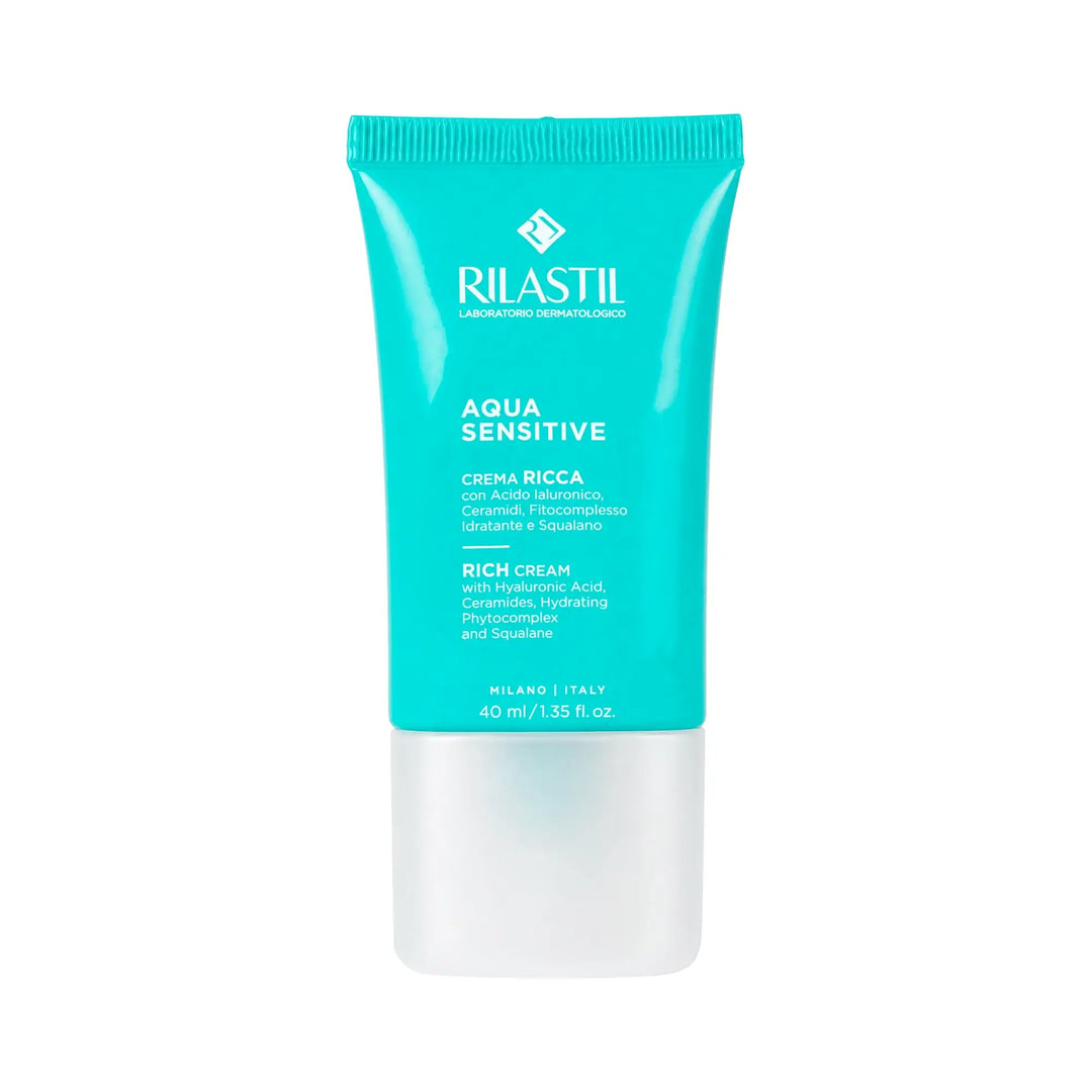 61387-Rilastil Aqua Sensitive Crema Rica 40ml +7