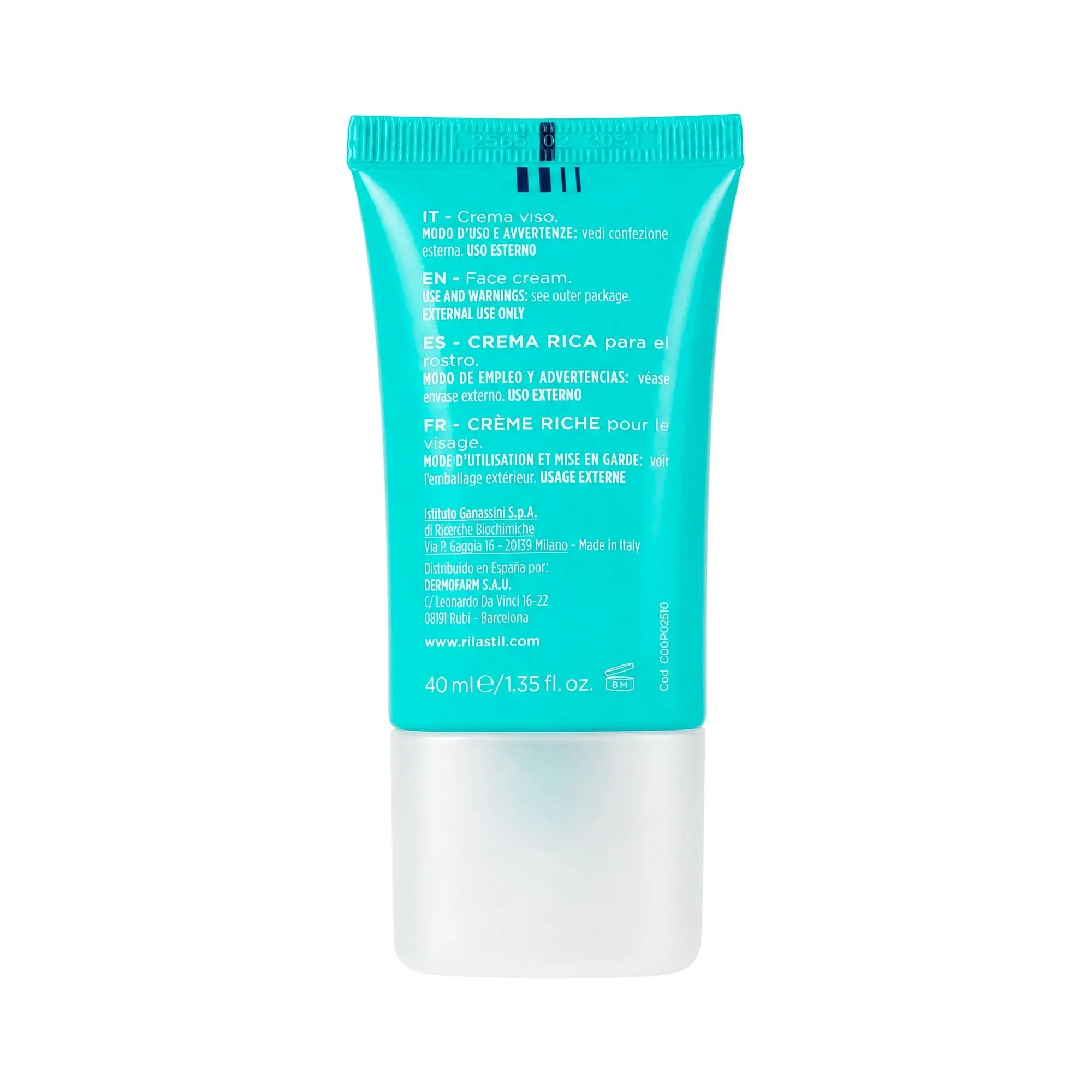 Rilastil Aqua Sensitive Crema Rica 40ml