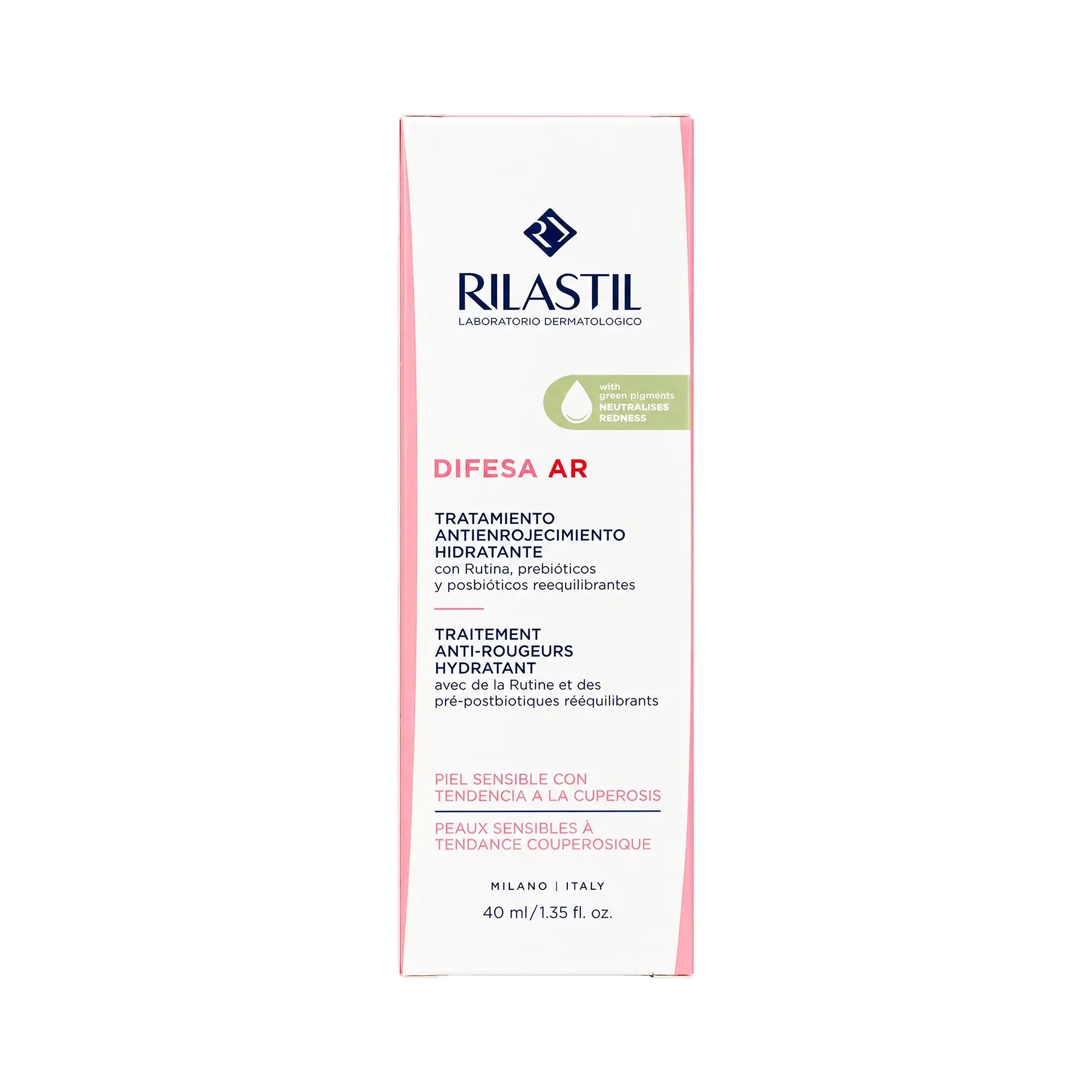Rilastil Difesa AR Traitement Anti-Rougeurs hydratant 40ml