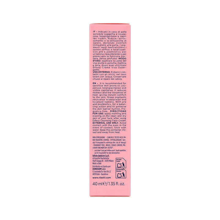 61388-Rilastil Difesa AR Traitement Anti-Rougeurs hydratant 40ml +5