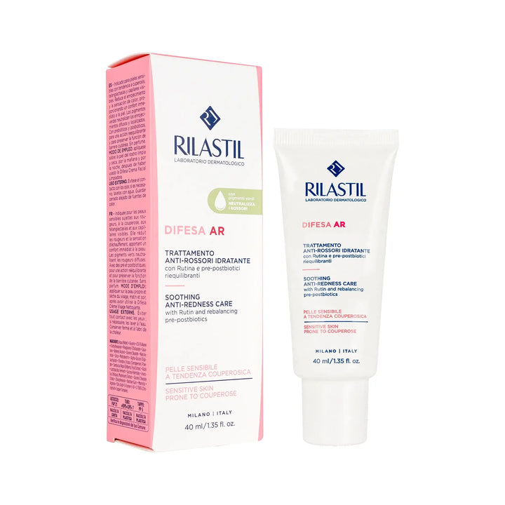 61388-Rilastil Difesa AR Traitement Anti-Rougeurs hydratant 40ml +1