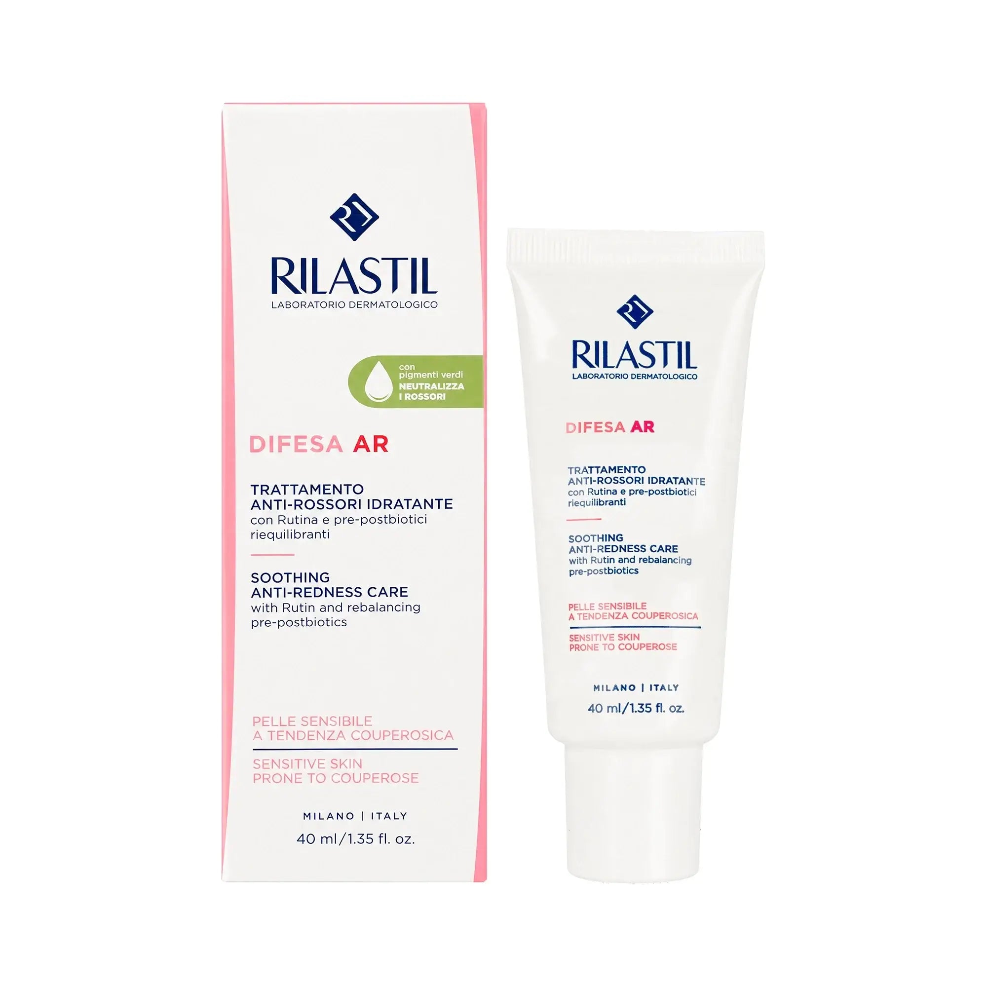 Rilastil Difesa AR Traitement Anti-Rougeurs hydratant 40ml