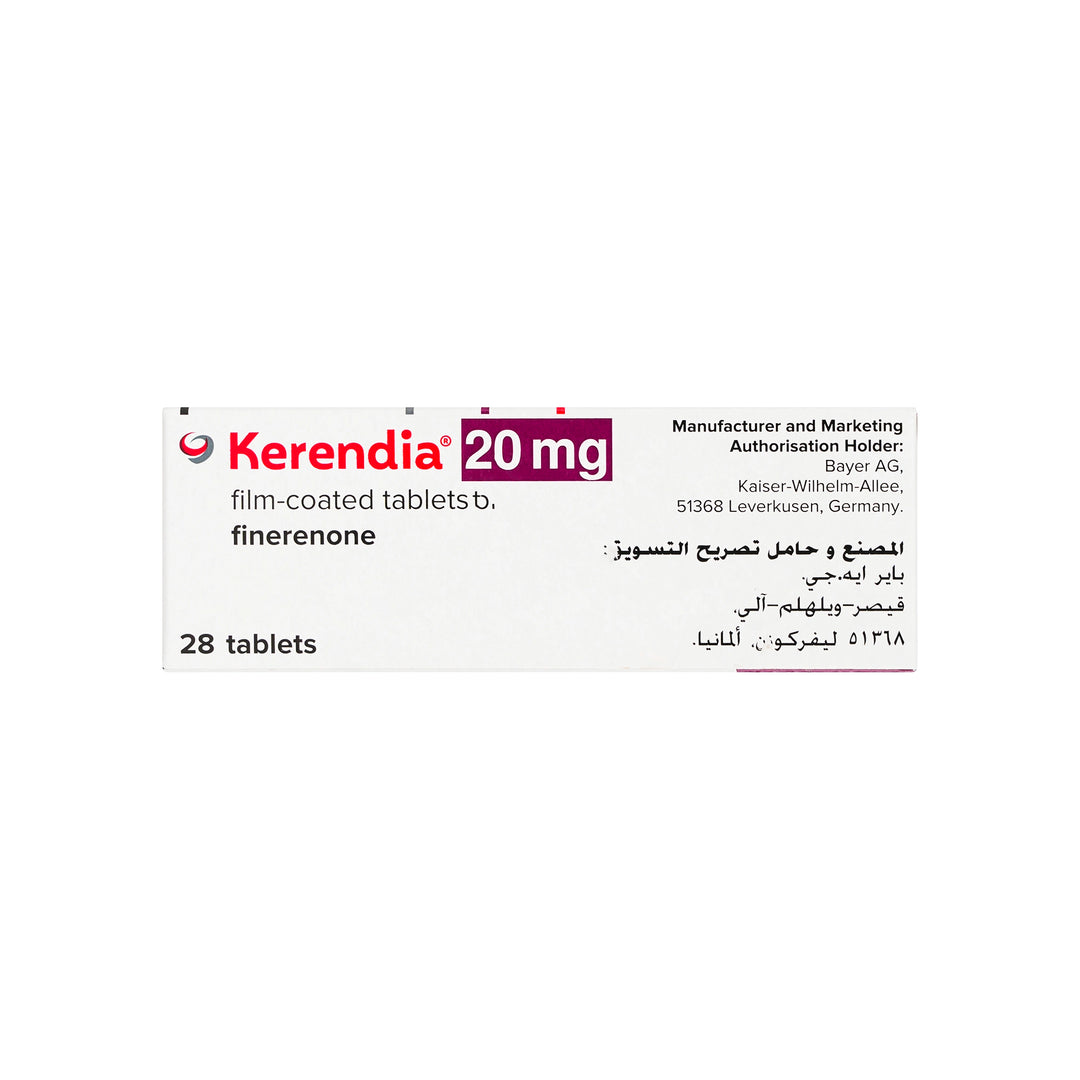 61390-Kerendia 20mg 28Tablets +5