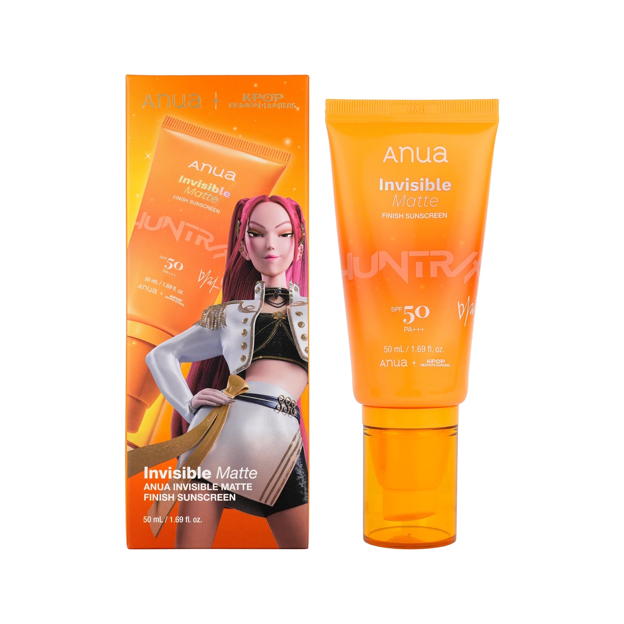 Anua Invisible Matte Finish Sunscreen SPF50+  PA+++ 50ml