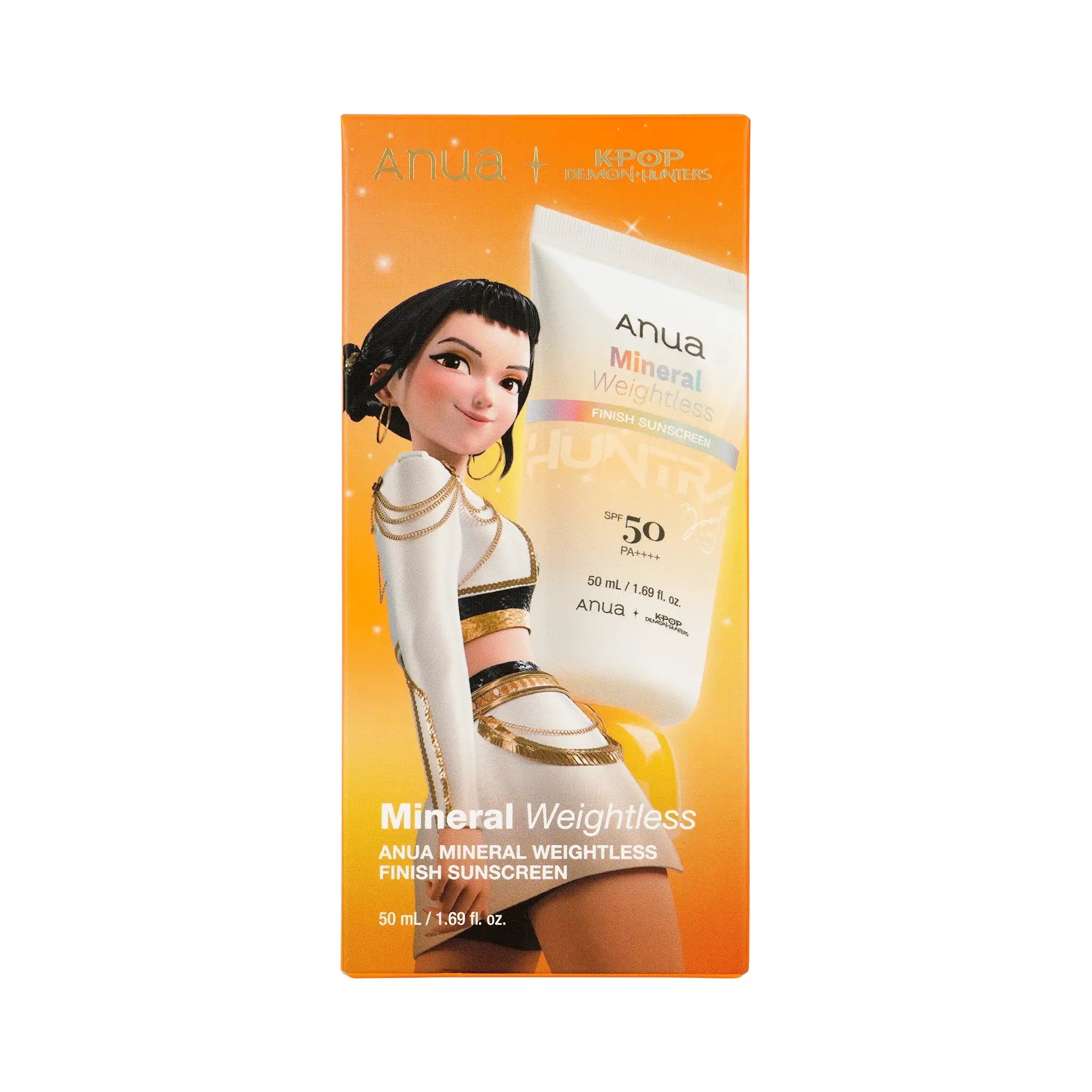 Anua Mineral Weightless Finish Sunscreen SPF50 PA++++ 50ml