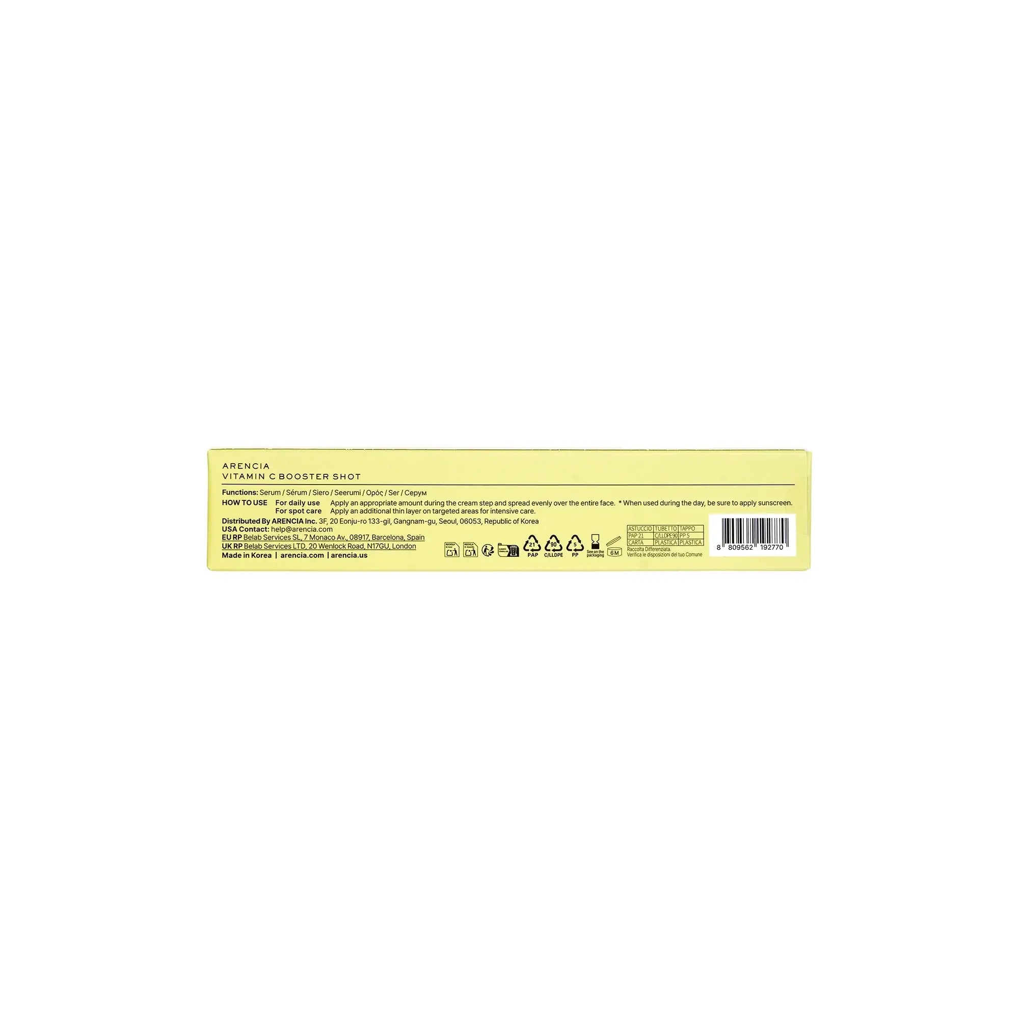 Arencia vitamin C Booster Shot 30ml
