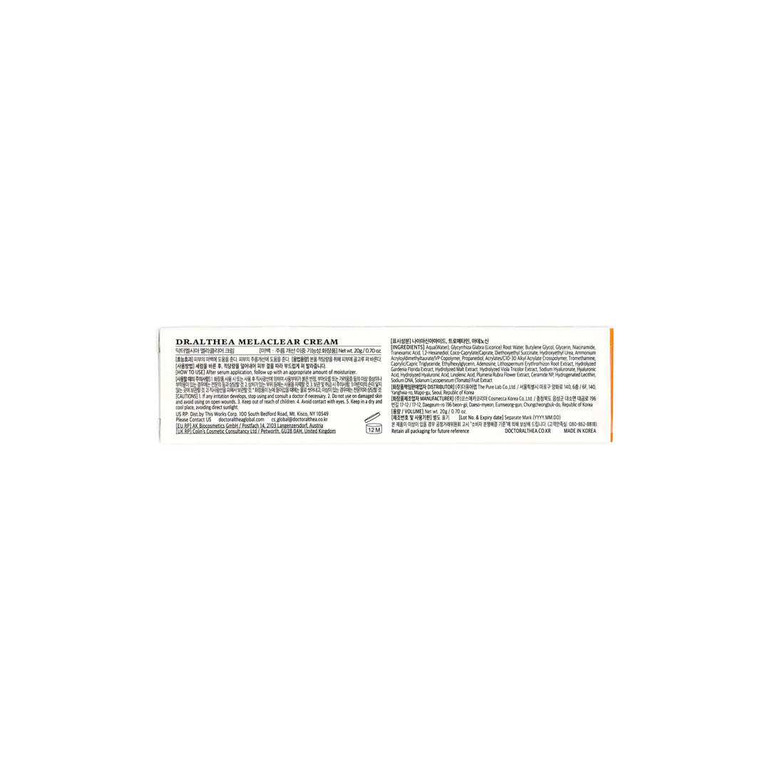 61396-Dr.Althea TXA Melaclear Cream 20g +5