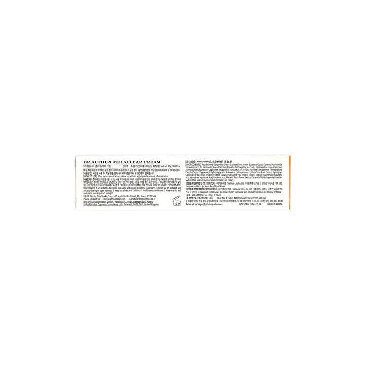 61396-Dr.Althea TXA Melaclear Cream 20g +5