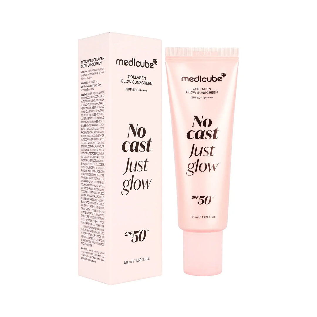 61399-Medicube Collagen Glow Sunscreen SPF50+ PA++++ 50ml +1