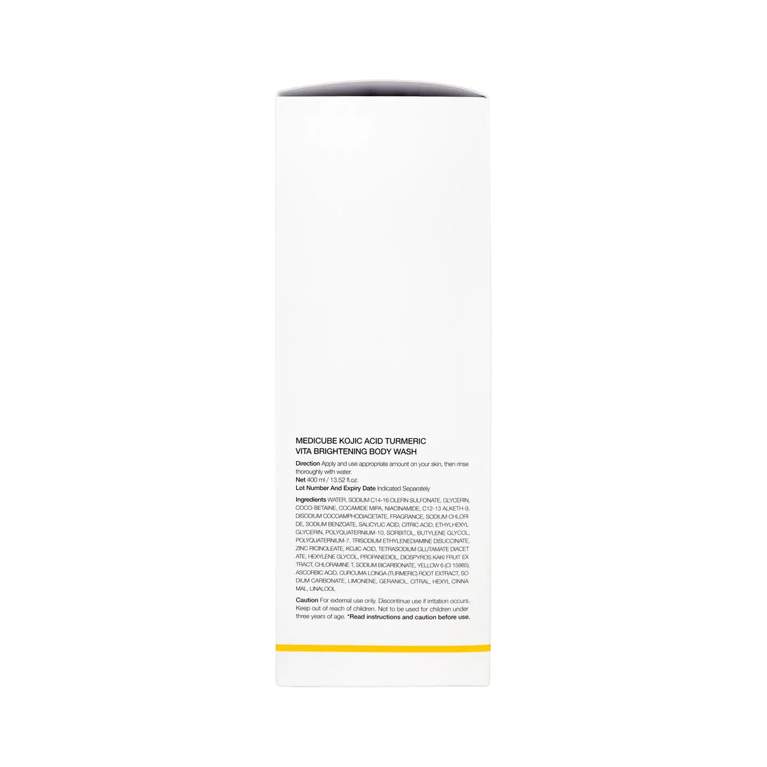 61401-Medicube Kojic Acid Turmeric Vita Brightening Body Wash400ml +5