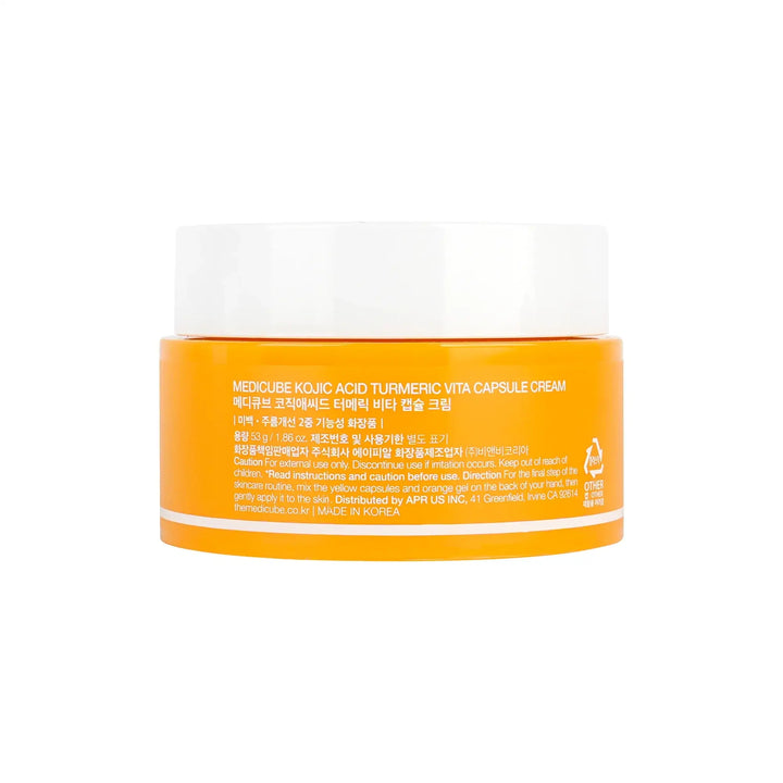 61402-Medicube Kojic Acid Turmeric Vita Capsule Cream 53g +8