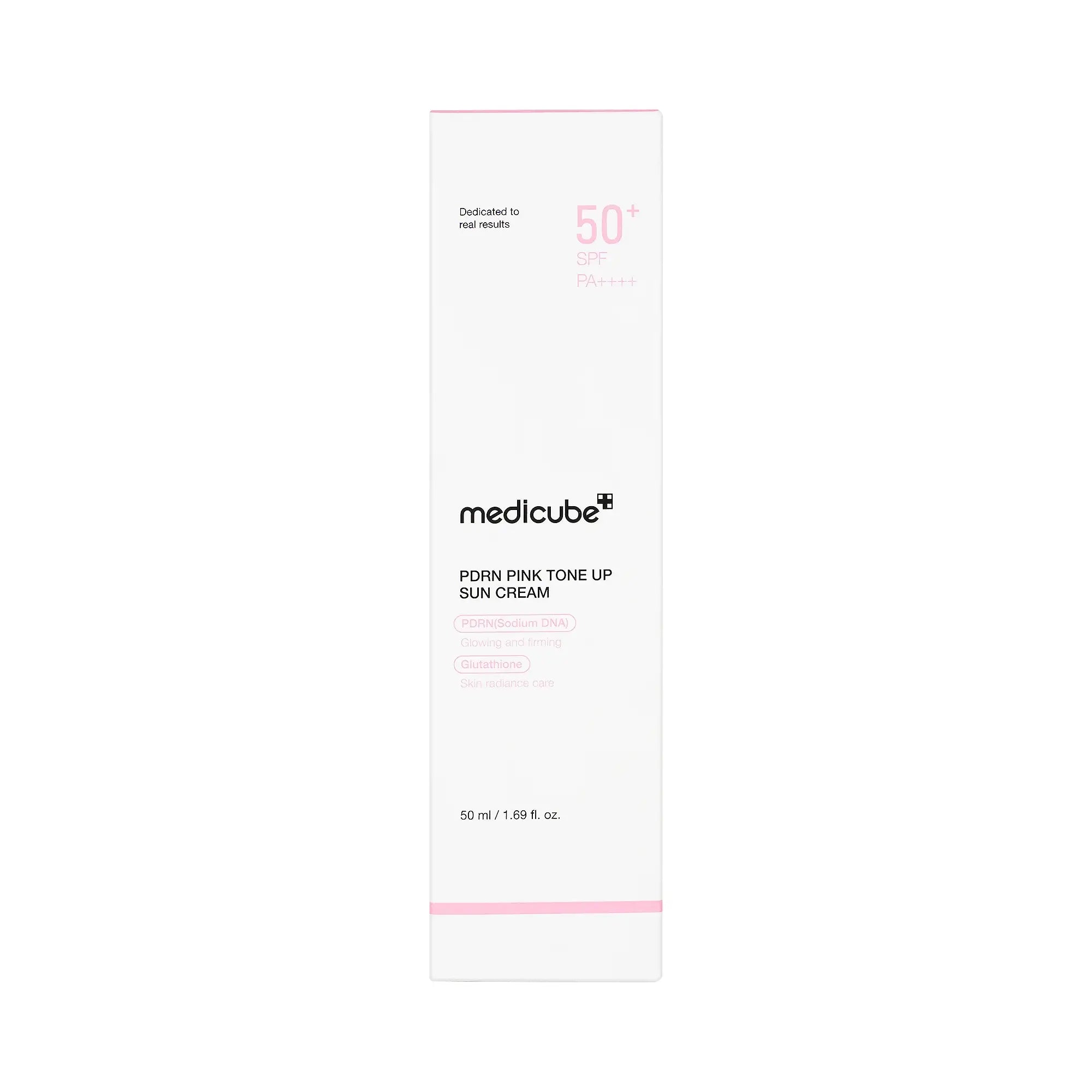 61403-Medicube PDRN Pink Tone Up Sun Cream SPF50+ PA++++ 50ml +2
