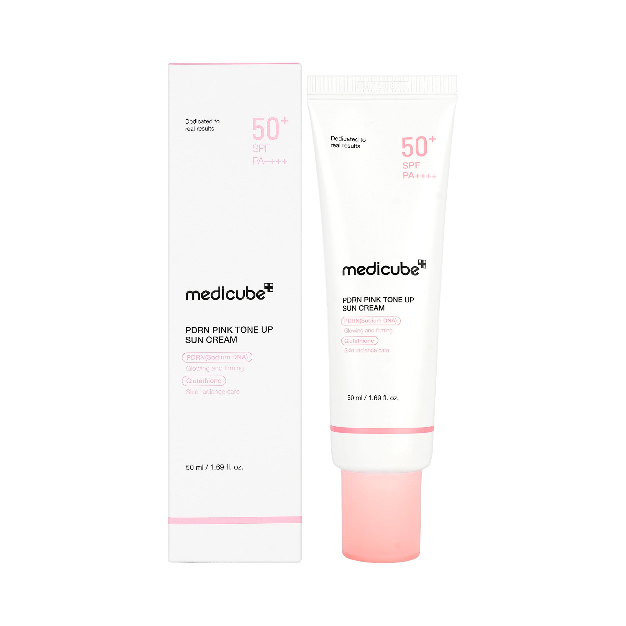 61403-Medicube PDRN Pink Tone Up Sun Cream SPF50+ PA++++ 50ml