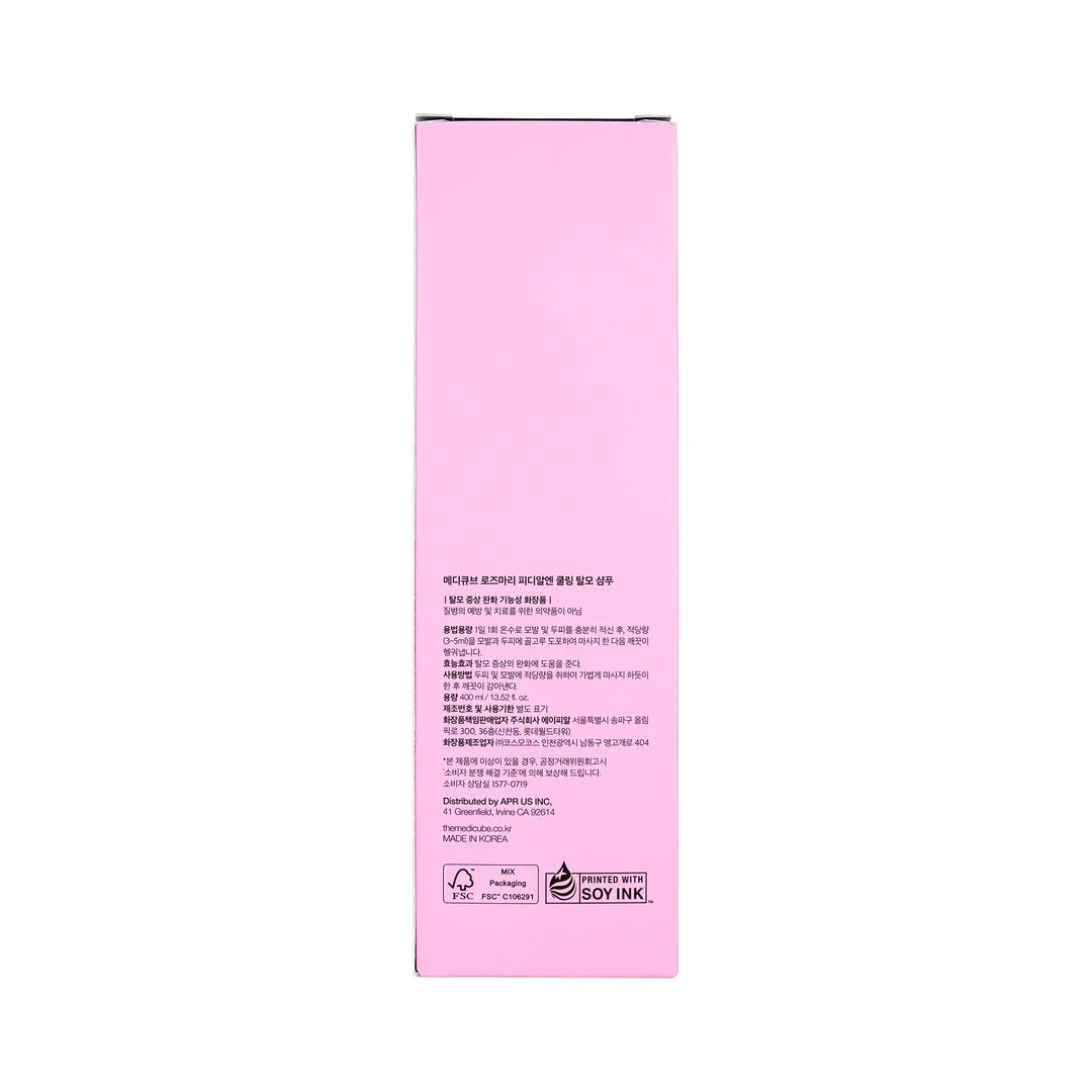 61404-Medicube Rosemary PDRN Cooling Thickening Shampoo 400ml +3