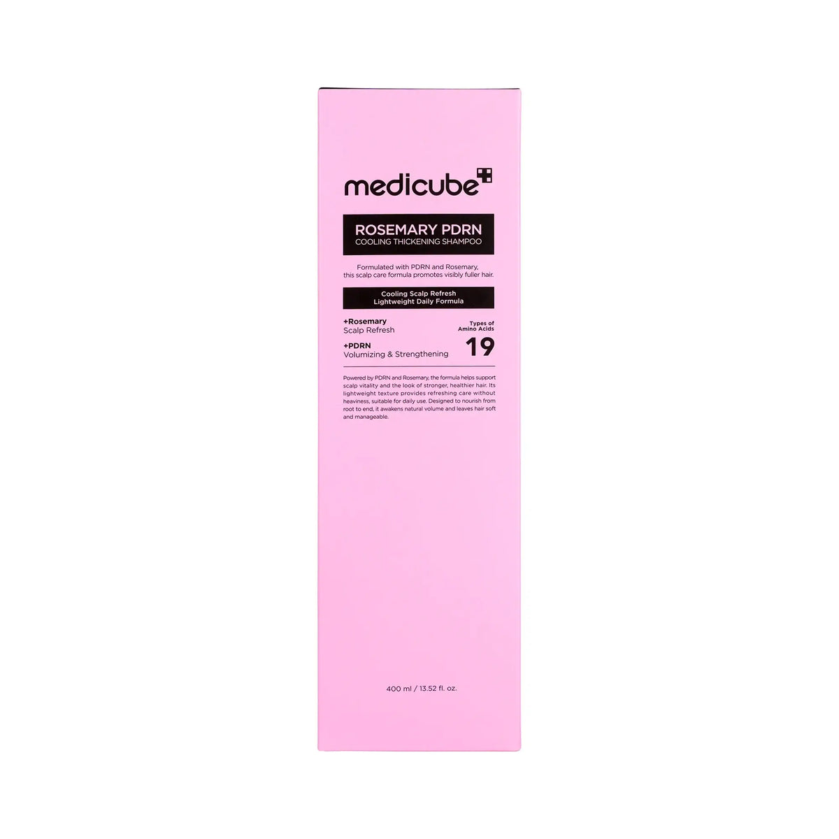 61404-Medicube Rosemary PDRN Cooling Thickening Shampoo 400ml