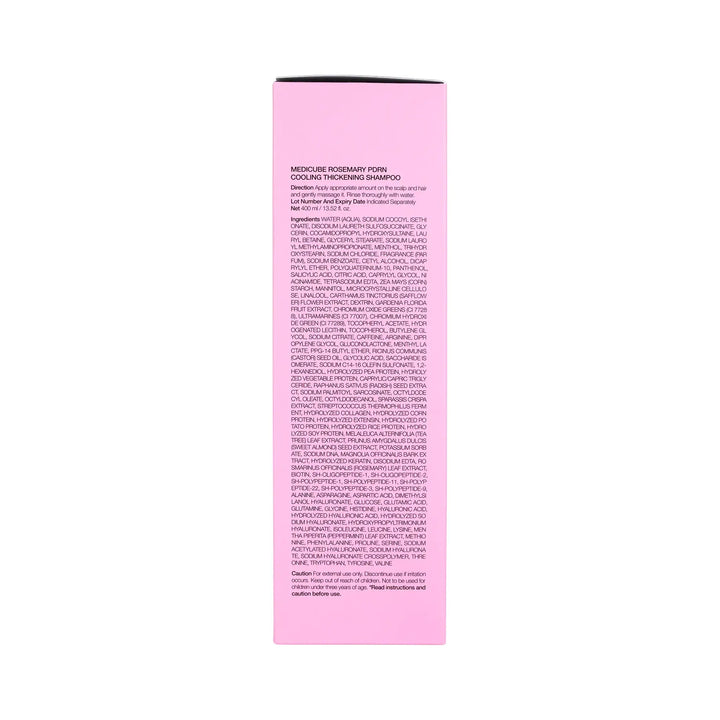 61404-Medicube Rosemary PDRN Cooling Thickening Shampoo 400ml +1